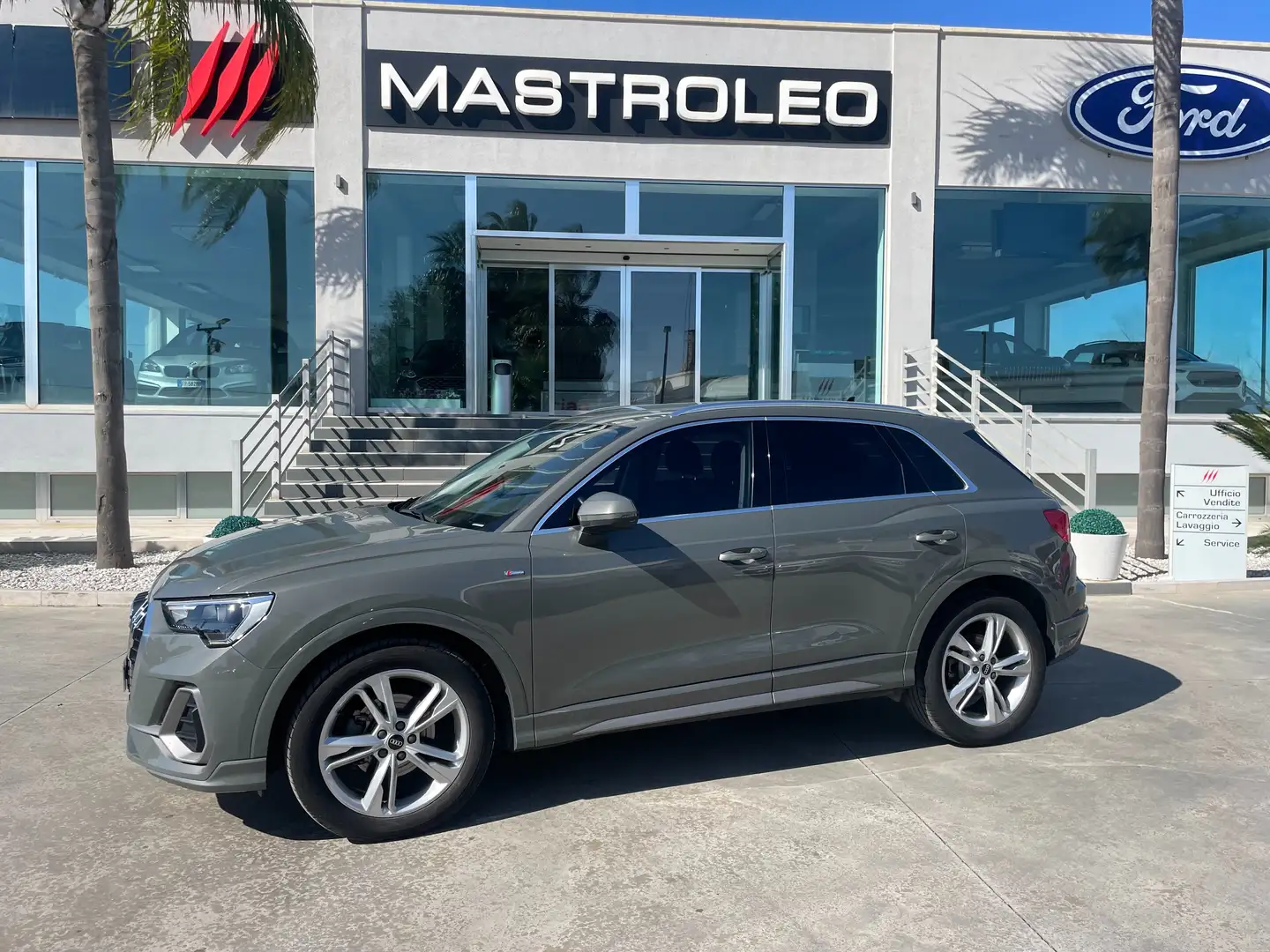 Audi Q3 Q3 35 2.0 tdi S line edition s-tronic,Km Certifica Grigio - 2