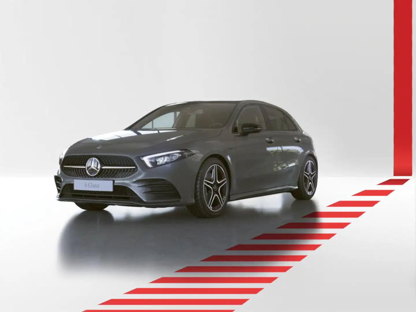 Mercedes-Benz A 250 e AMG EDITION 2020 PANO BURMESTER PARKPAKE Grau - 1