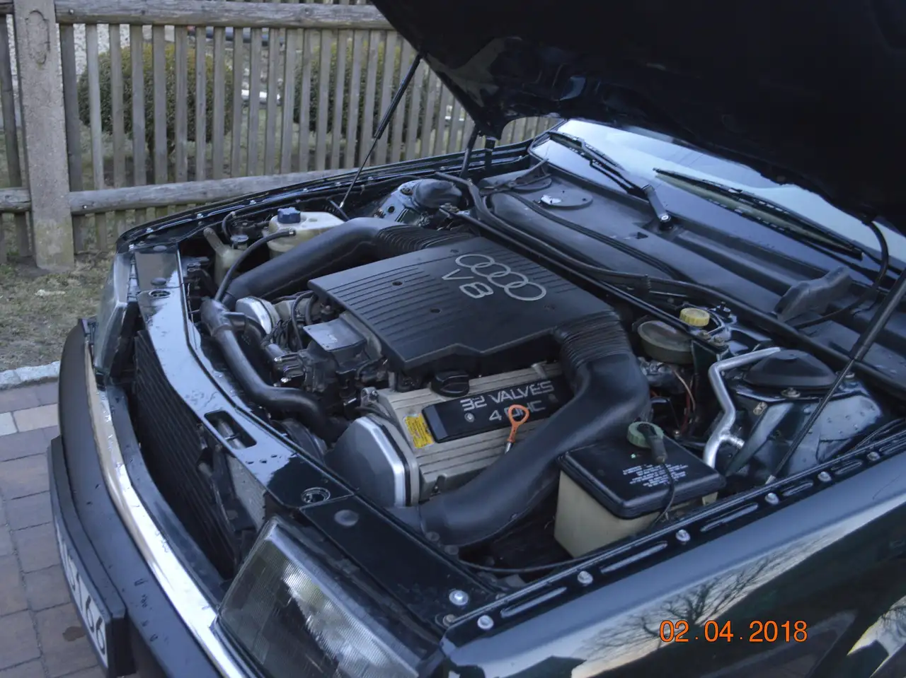 Audi V8 Auto befindet zich in Polen, foto 6