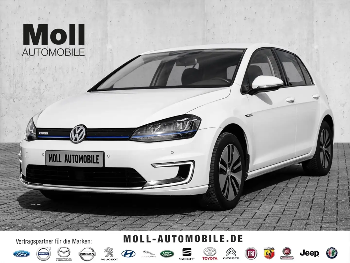 Volkswagen Golf VII e- Navi LED Scheinwerferreg. ACC 2-Zonen-Klima Weiß - 1