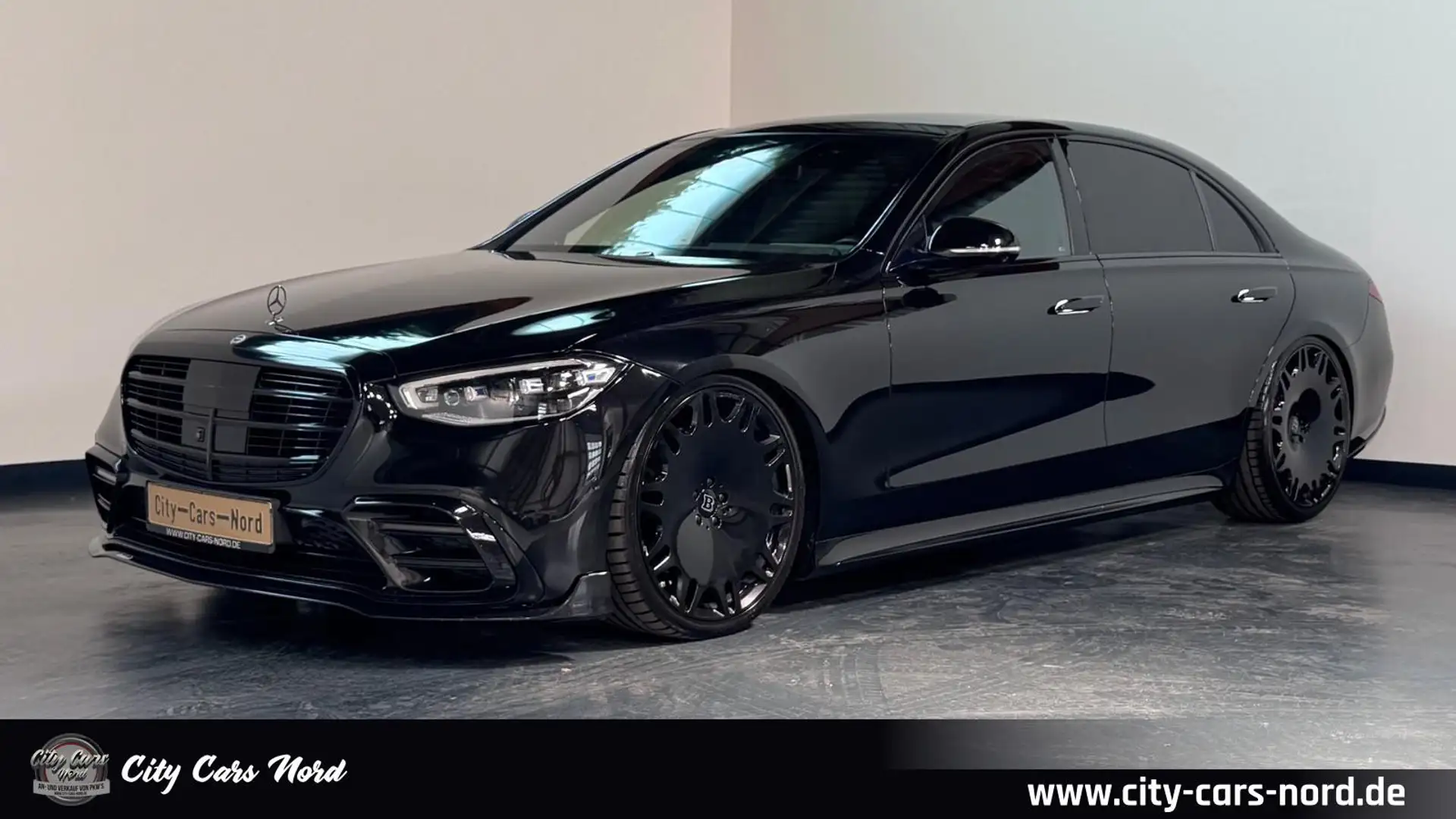 Mercedes-Benz S 580 4Matic L BRABUS-B40-550 MONO M 22-Exklusiv Schwarz - 1