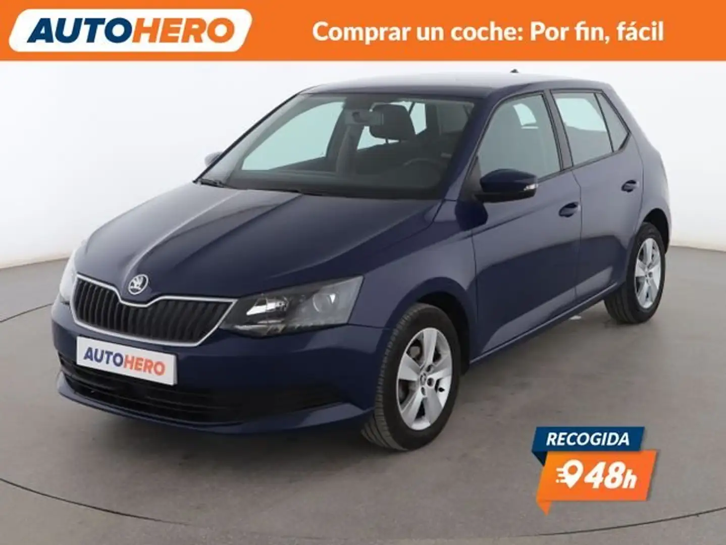 Skoda Fabia 1.0 MPI Ambition 44kW Bleu - 1