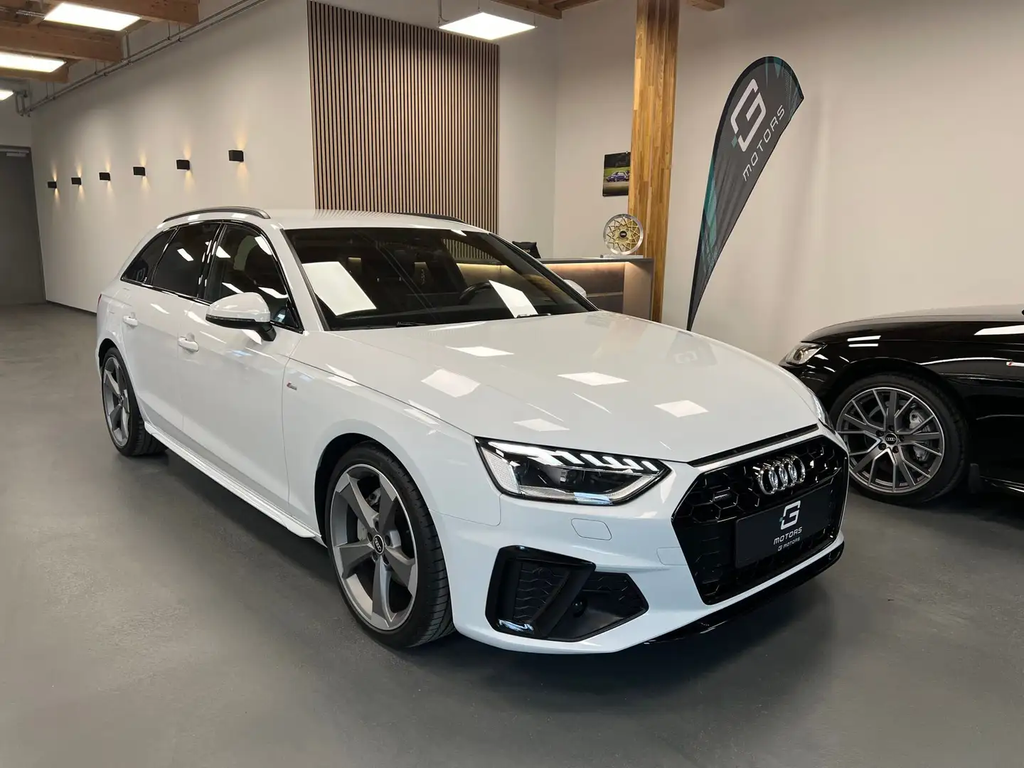 Audi A4 40 TDI SPORT QUATTRO 3X SLINE BLACK EDITION ... K Weiß - 2