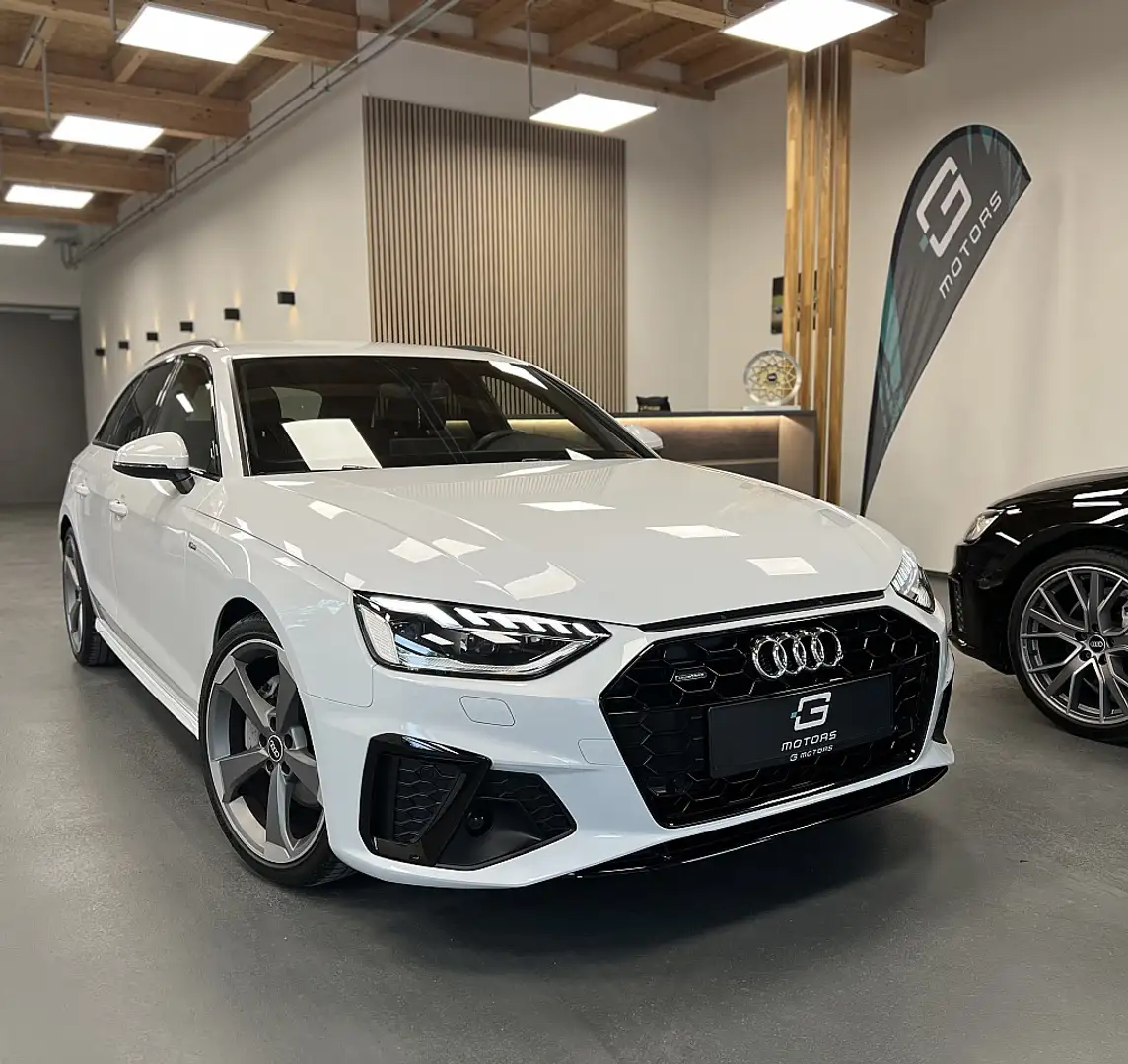 Audi A4 40 TDI SPORT QUATTRO 3X SLINE BLACK EDITION VIR... Weiß - 1