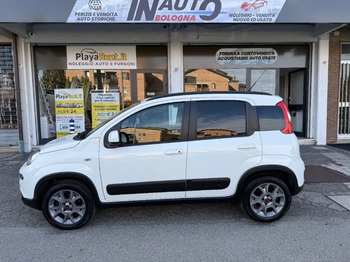 Fiat Panda 0.9 TwinAir Turbo S&S 4x4 LOUNGE bluetooth etc Blanc - 2