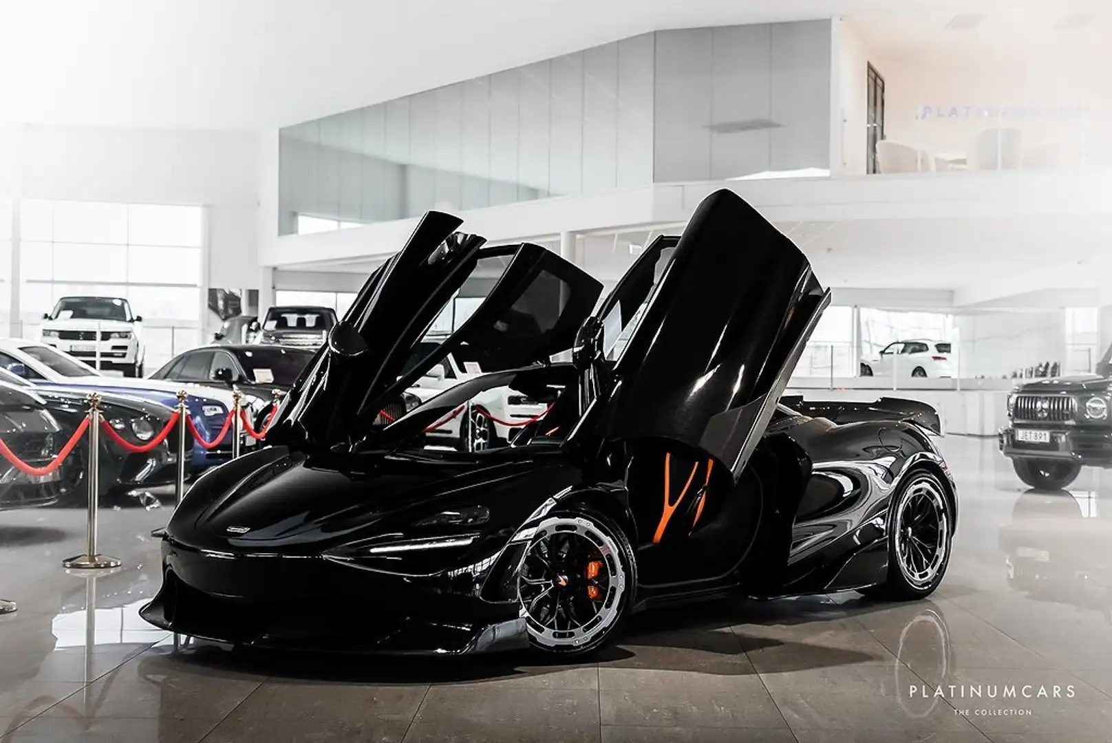 McLaren 720S Coupé V8 4.0 720 ch Fekete - 1