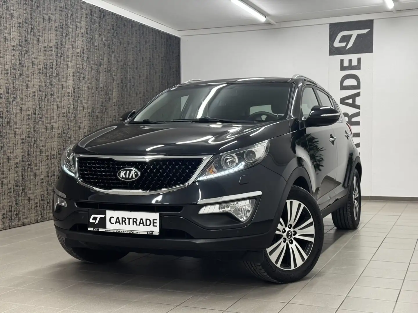 Kia Sportage Platin 2,0 CRDI 4WD Schwarz - 1