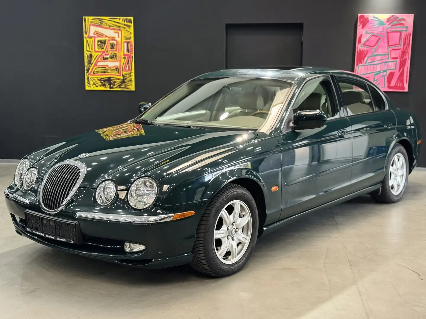 Jaguar S-Type 3.0 V6 Executive*Automatik*1.Hand*History* Zielony - 1