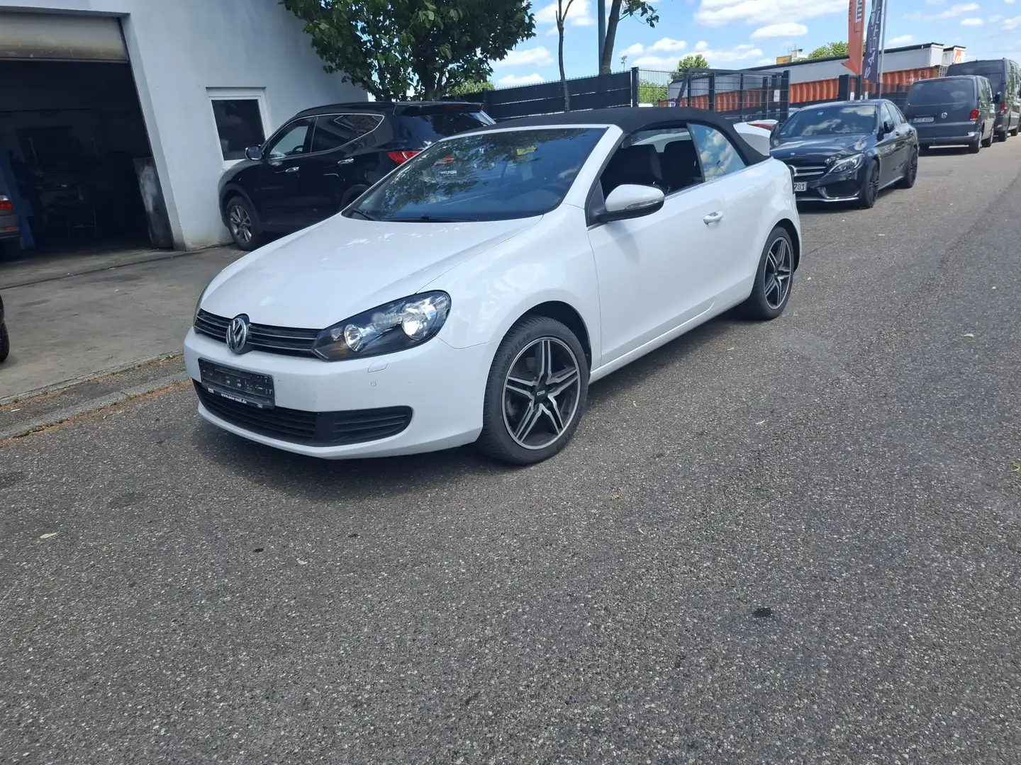 Volkswagen Golf Cabriolet Basis Blanc - 1