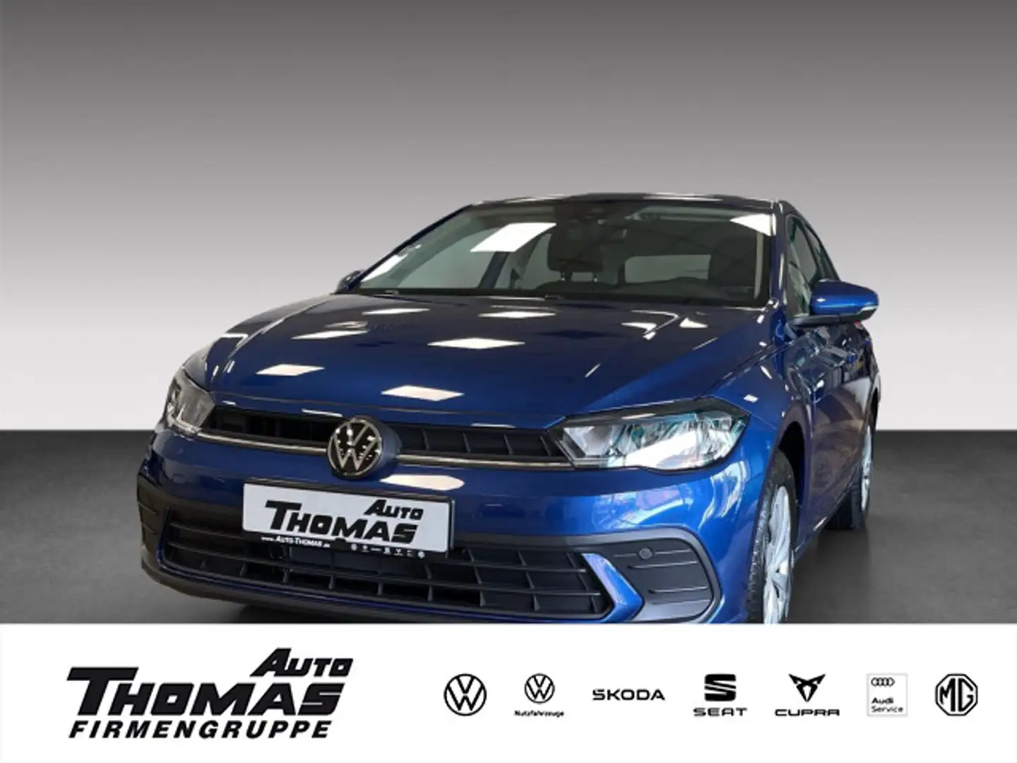Volkswagen Polo 1,0 l 5-Gang Life Shz Klima Bleu - 1