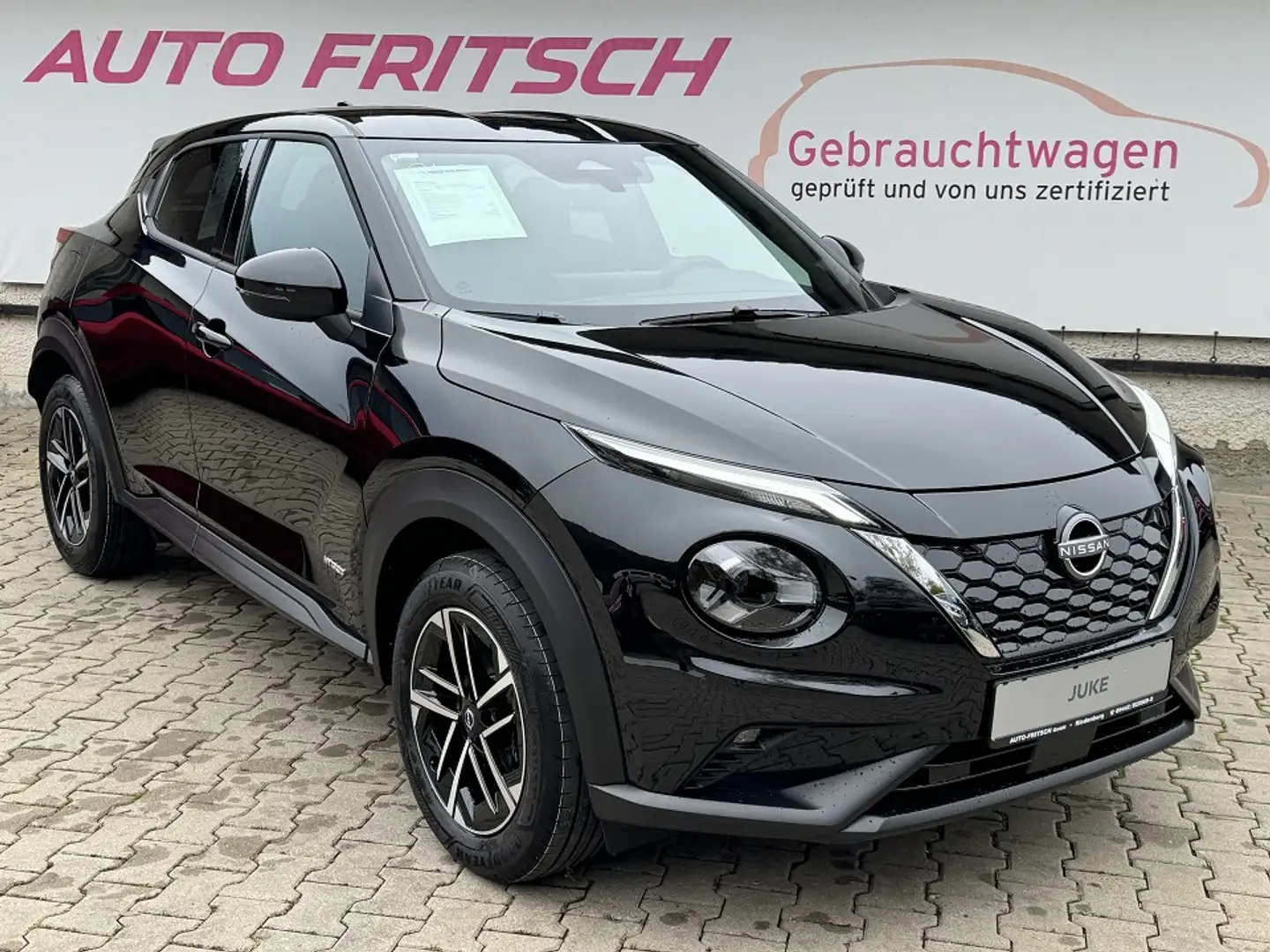 Nissan Juke 1.6 Hybrid N-Connecta 143 PS 4AMT N-CONNECTA Winte Schwarz - 2