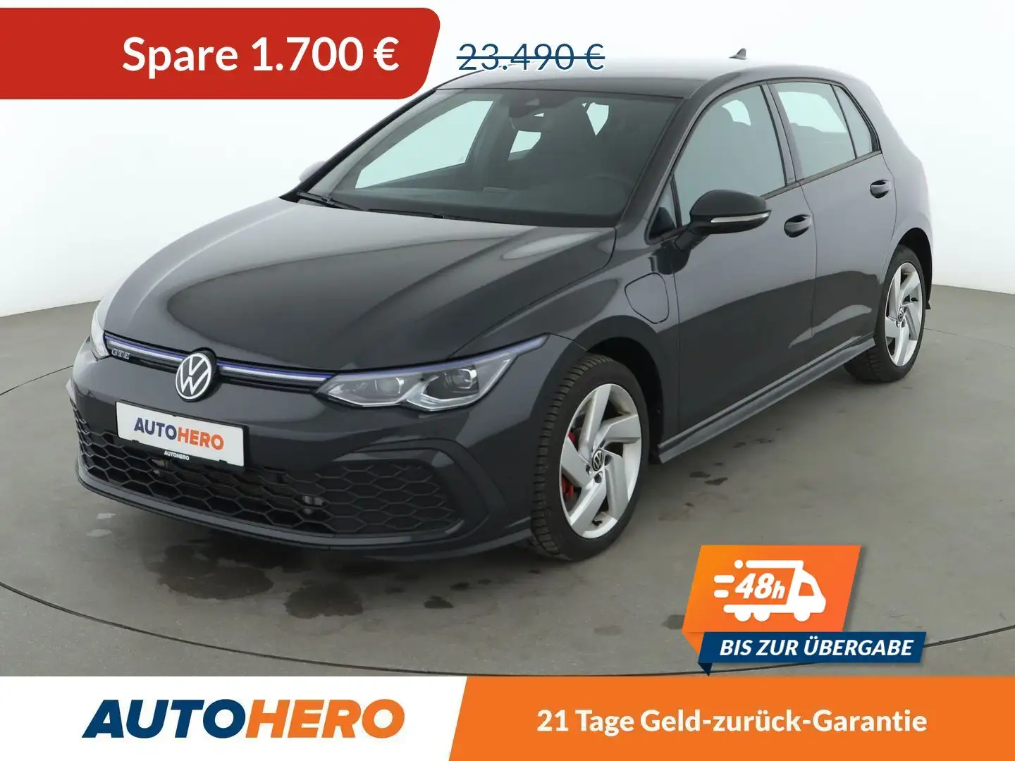 Volkswagen Golf GTE 1.4 GTE Aut.*NAVI*LED*ACC*PDC*SHZ*ALU* Grau - 1