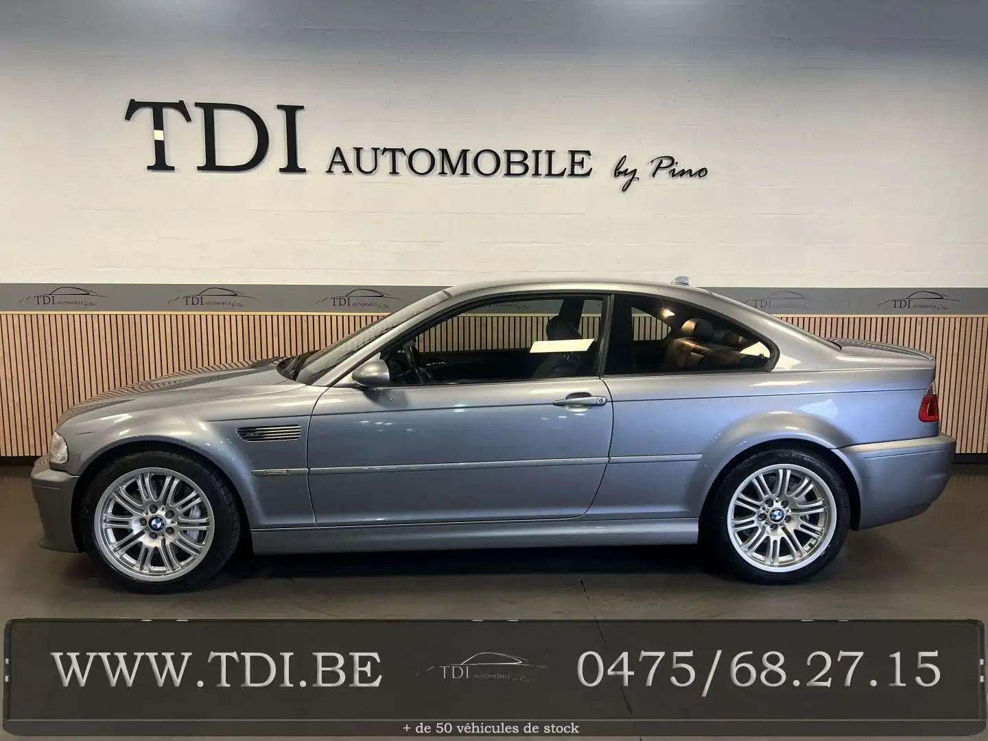 BMW M3 3.2i 24v*Coupé*Boîte Manulle*FREE TAXE* Grijs - 1