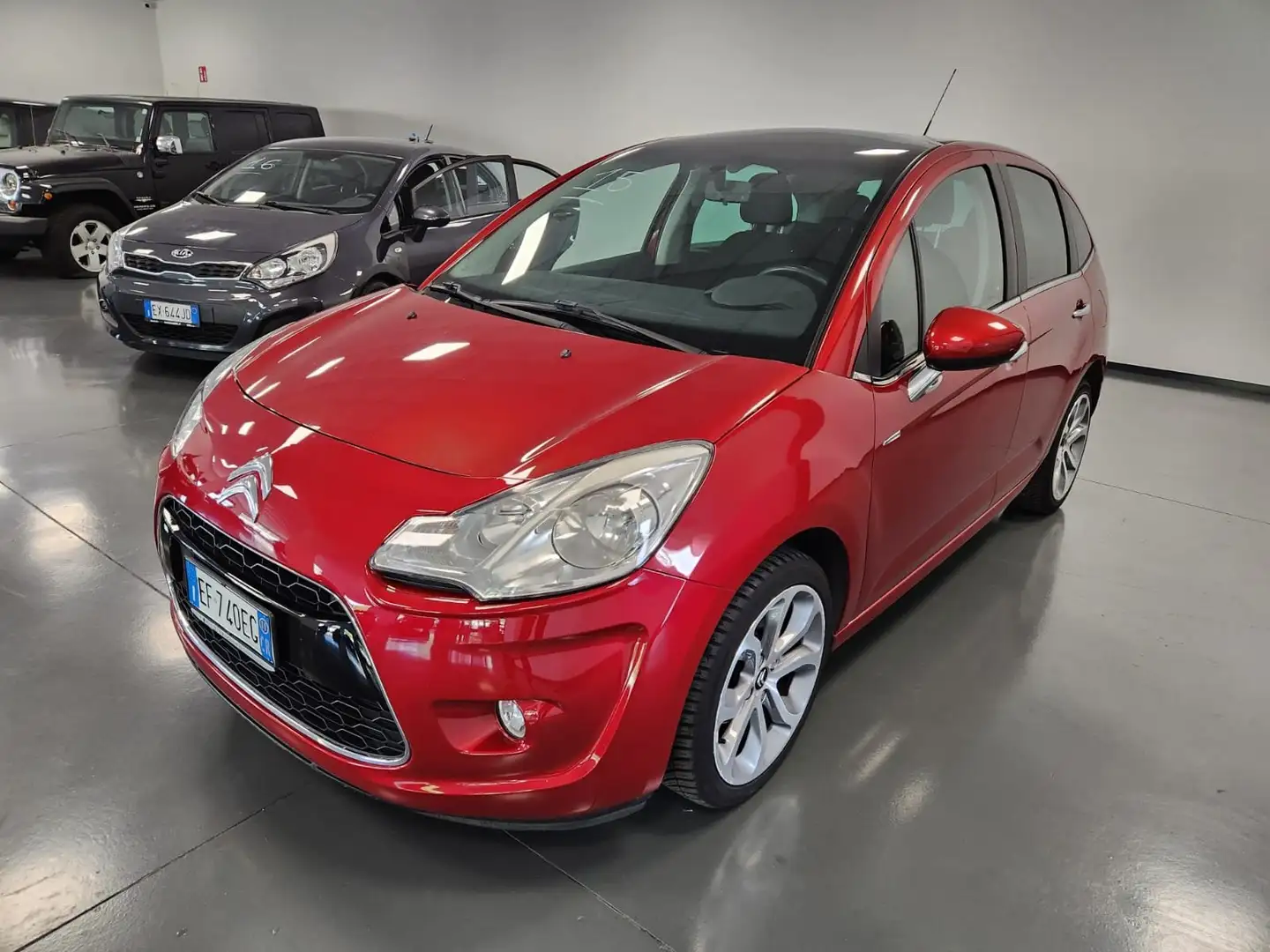 Citroen C3 C3 II 2009 1.4 vti Seduction+UNICO PROPRIETARIO Rosso - 1