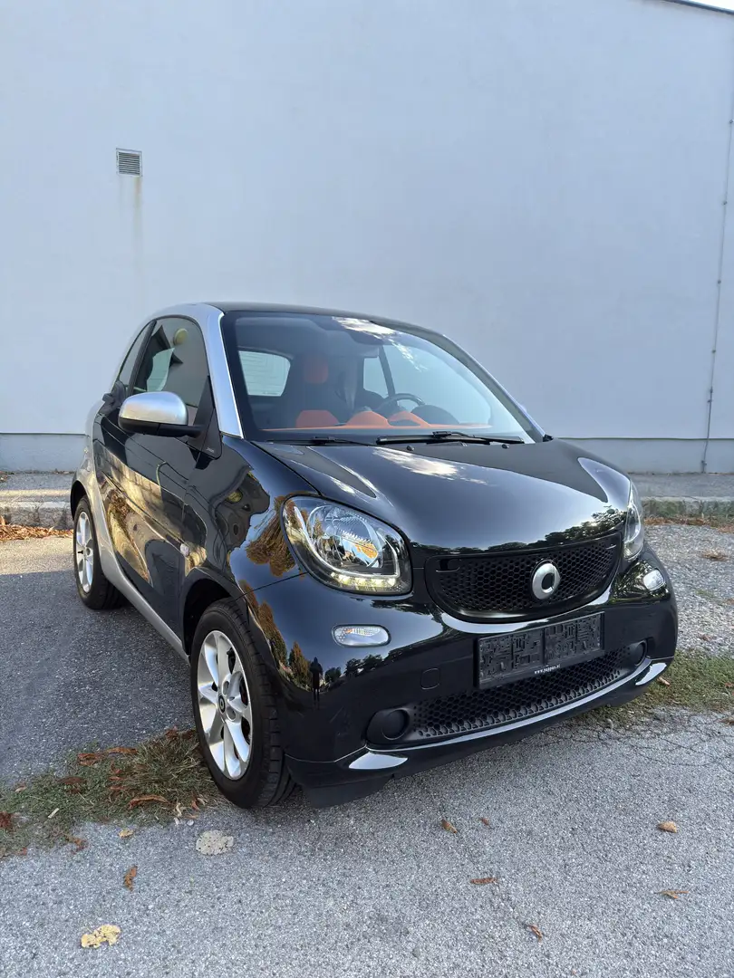 smart forFour Passion *Pickerl & Service NEU! *TOP gepflegt! Schwarz - 1