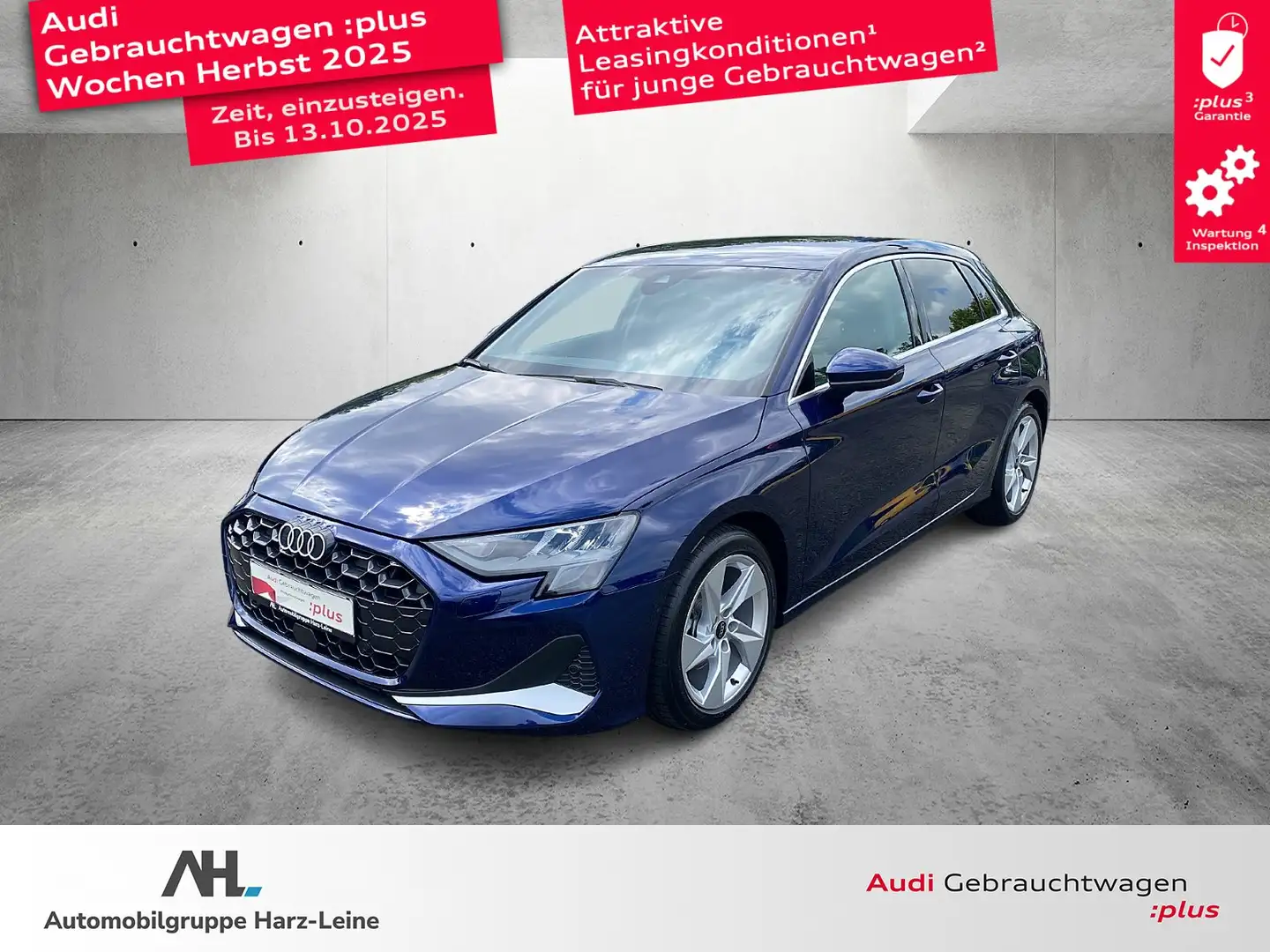 Audi A3 Sportback 30 TFSI advanced S-tronic Navi LED SHZ G Blau - 1