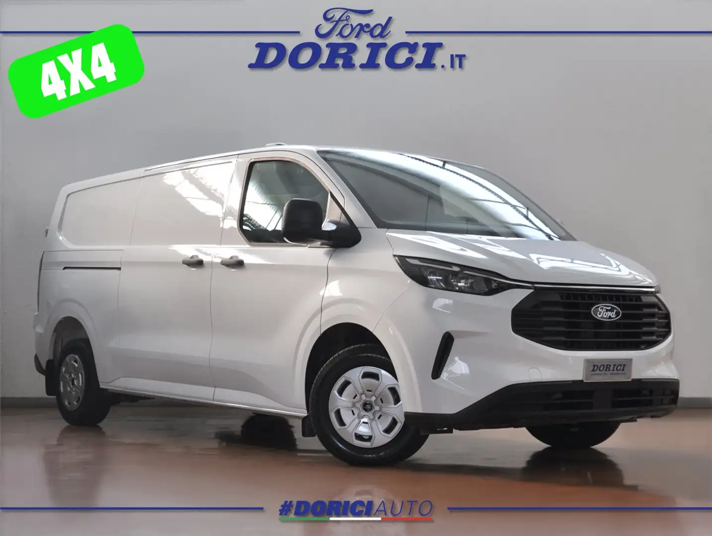Ford Transit Custom 320 2.0 Ecoblue 136Cv Auto AWD L2 Trend + IVA Blanc - 1