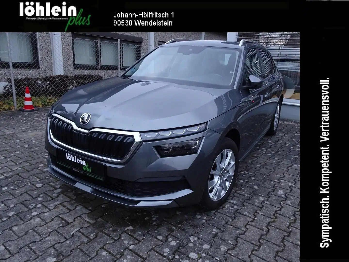Skoda Kamiq Style*ANHÄKPLG.+PDC+CAM+TOTWINKEL Grau - 1