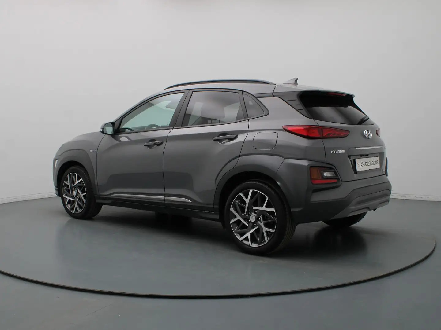 Hyundai KONA 140pk GDI HEV Premium Automaat Krell | Camera | Ad Gris - 2