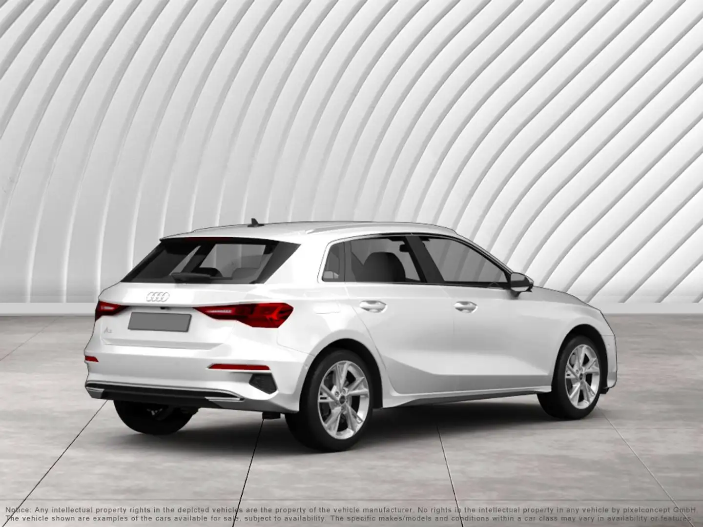 Audi A3 Sportback 30 TFSI basis LED Sound Syst. DAB Blanco - 2