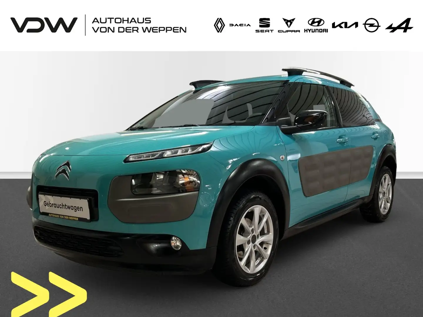 Citroen C4 Cactus Shine mit AHK Abnehmbar! Navi Rückfahrkamera Bleu - 1