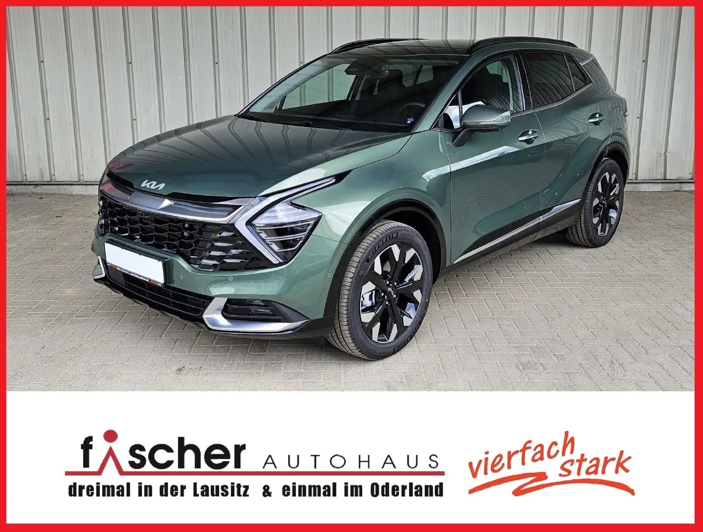 Kia Sportage 1.6T PHEV PLUG&RIDE GD DRIVE Grün - 1