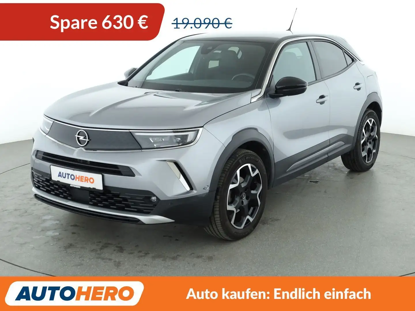 Opel Mokka 1.2 Turbo Ultimate Aut.*NAVI*LED*ACC*CAM*PDC*SHZ* Grau - 1