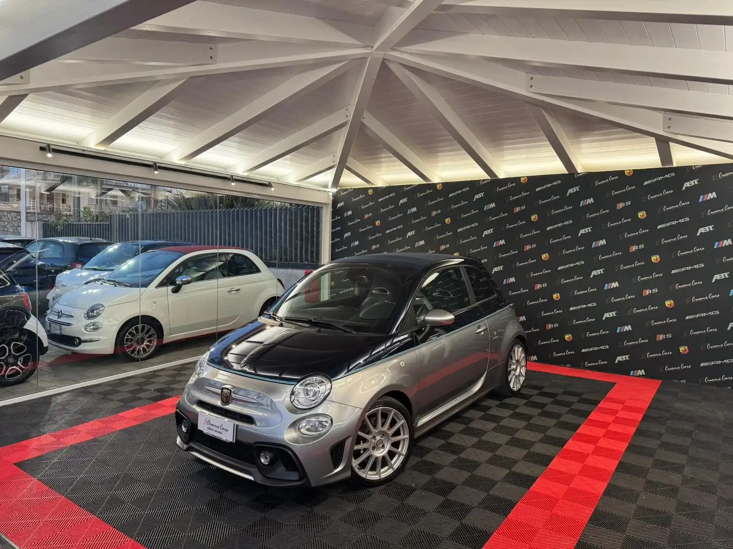 Abarth 695C 1.4 Turbo T-Jet Rivale *akrapovic*sed Срібний - 1