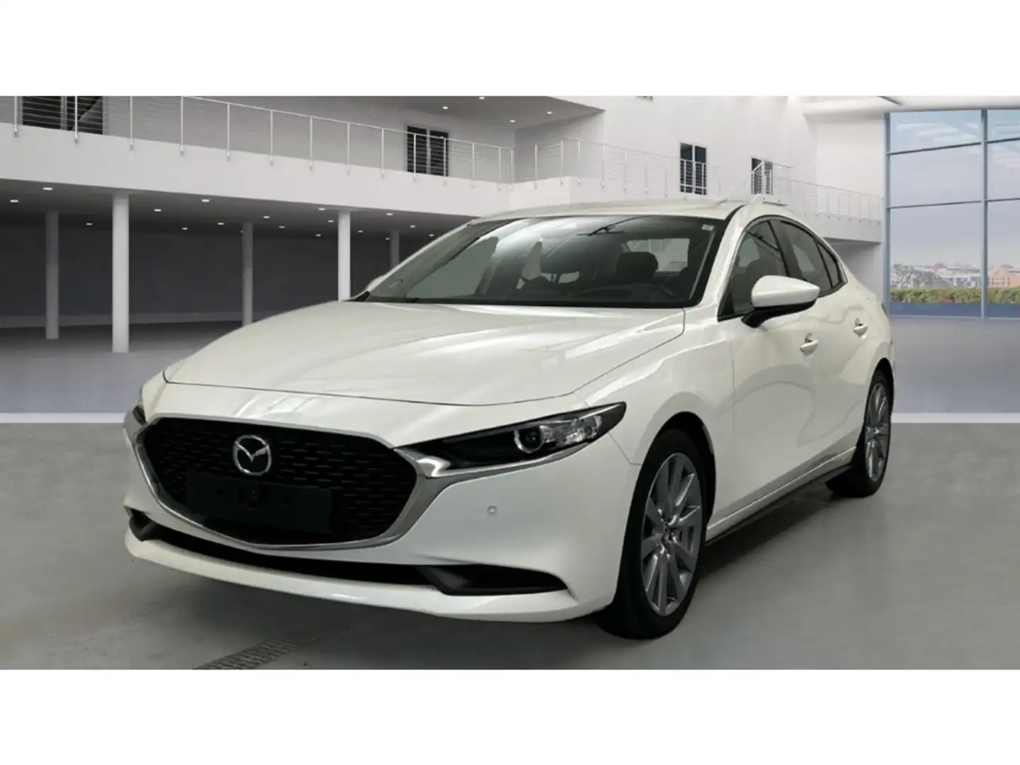 Mazda 3 Exclusive-Line SKYACTIV-G 2.0 MHEV HUD LED Navi Weiß - 1