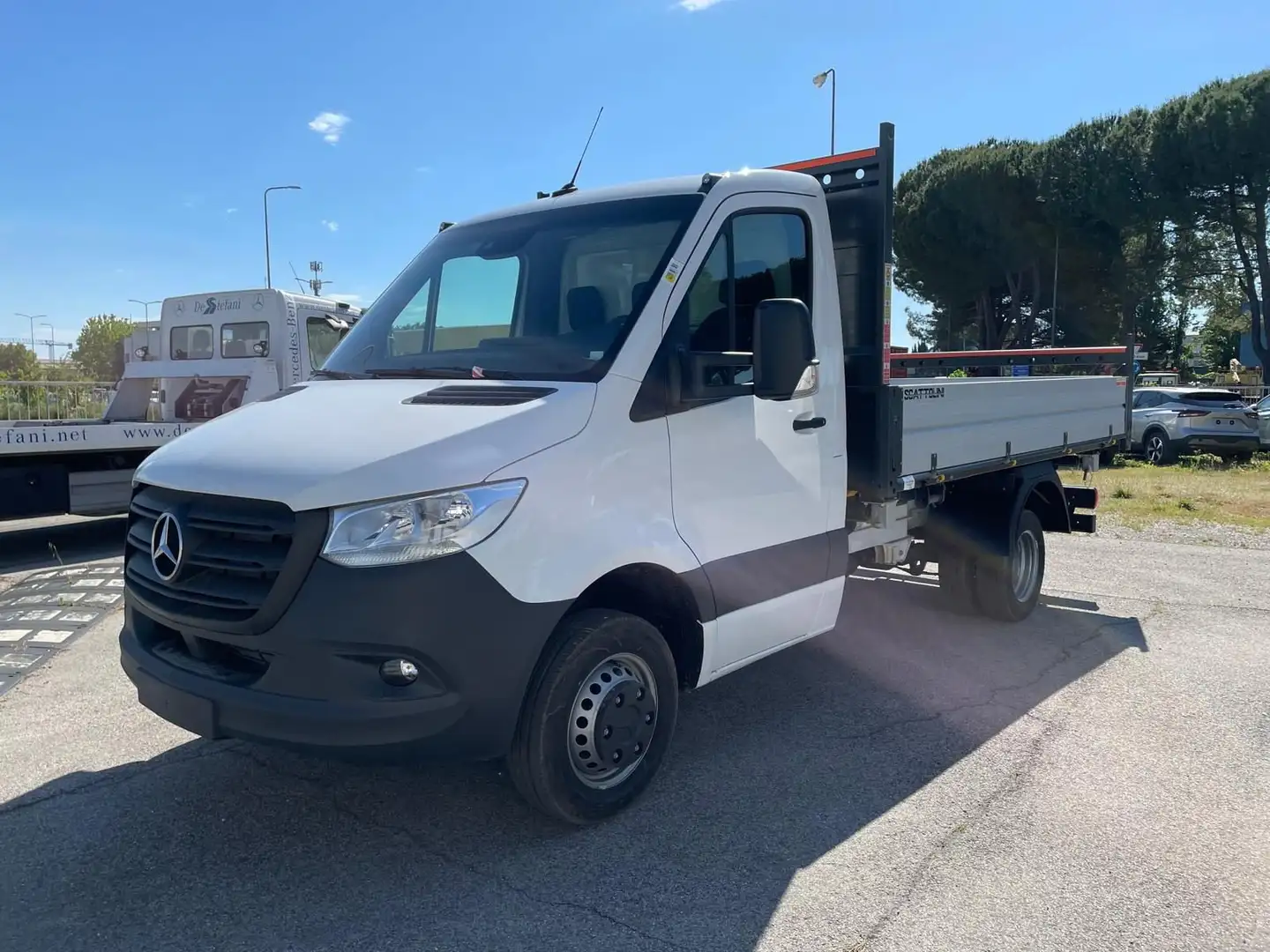 Mercedes-Benz Sprinter Sprinter Telaio con Cassone Ribaltabile Bianco - 1