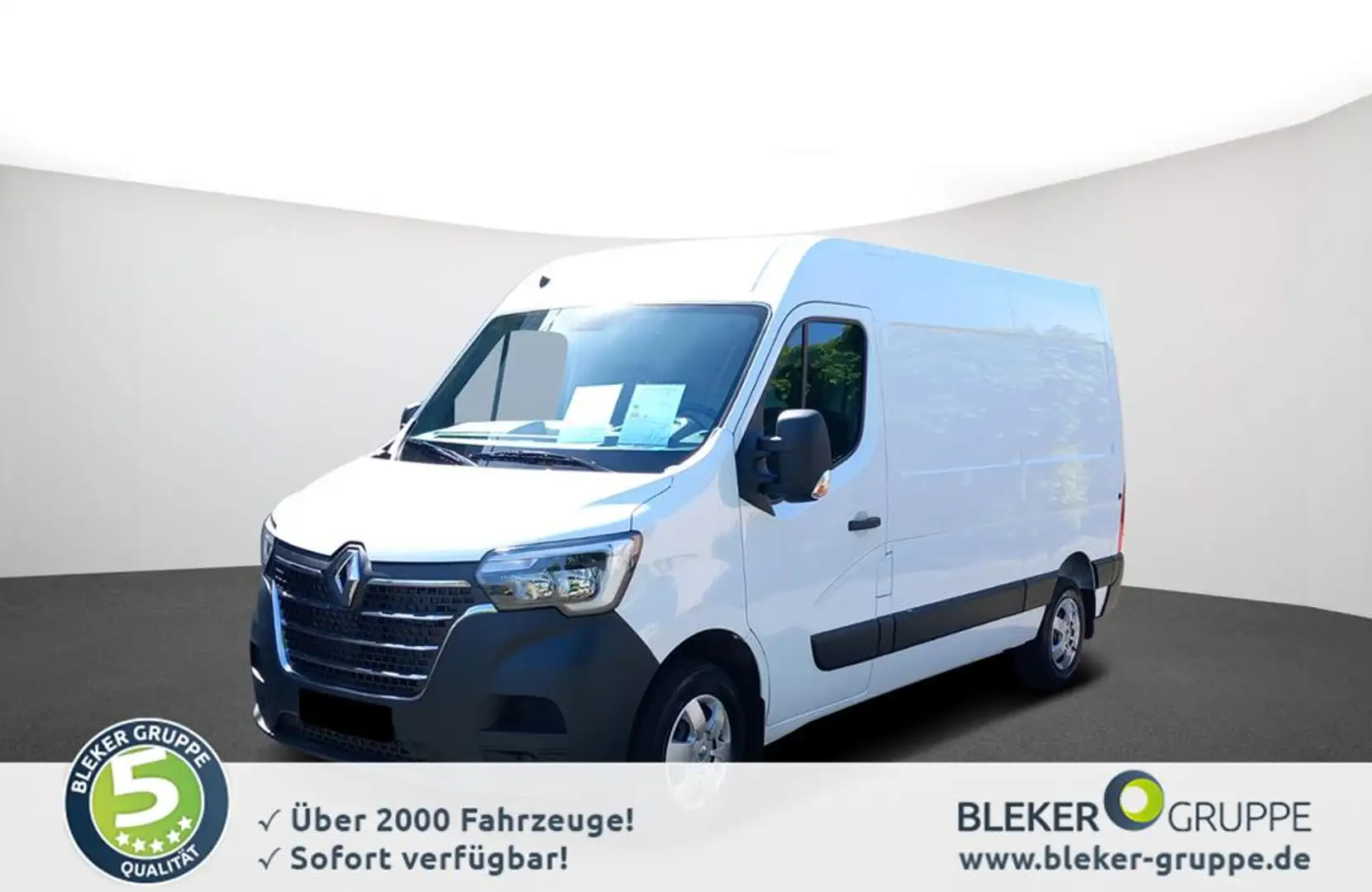 Renault Master Master 3,5t BLUE dCi 150 FAP ENERGY L2H2 (EURO 6d) Blanc - 1