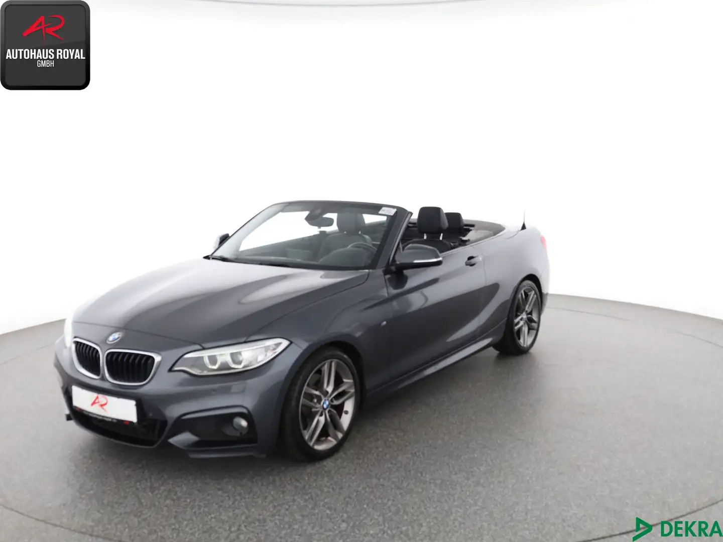BMW 220 220 i Cabrio M SPORT HARMAN/K,NAVIPROF,KEYLESS Grau - 1