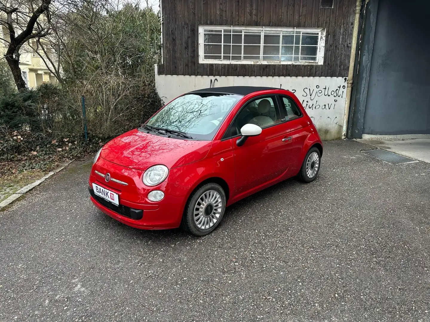 Fiat 500C 1.2 Rot - 1