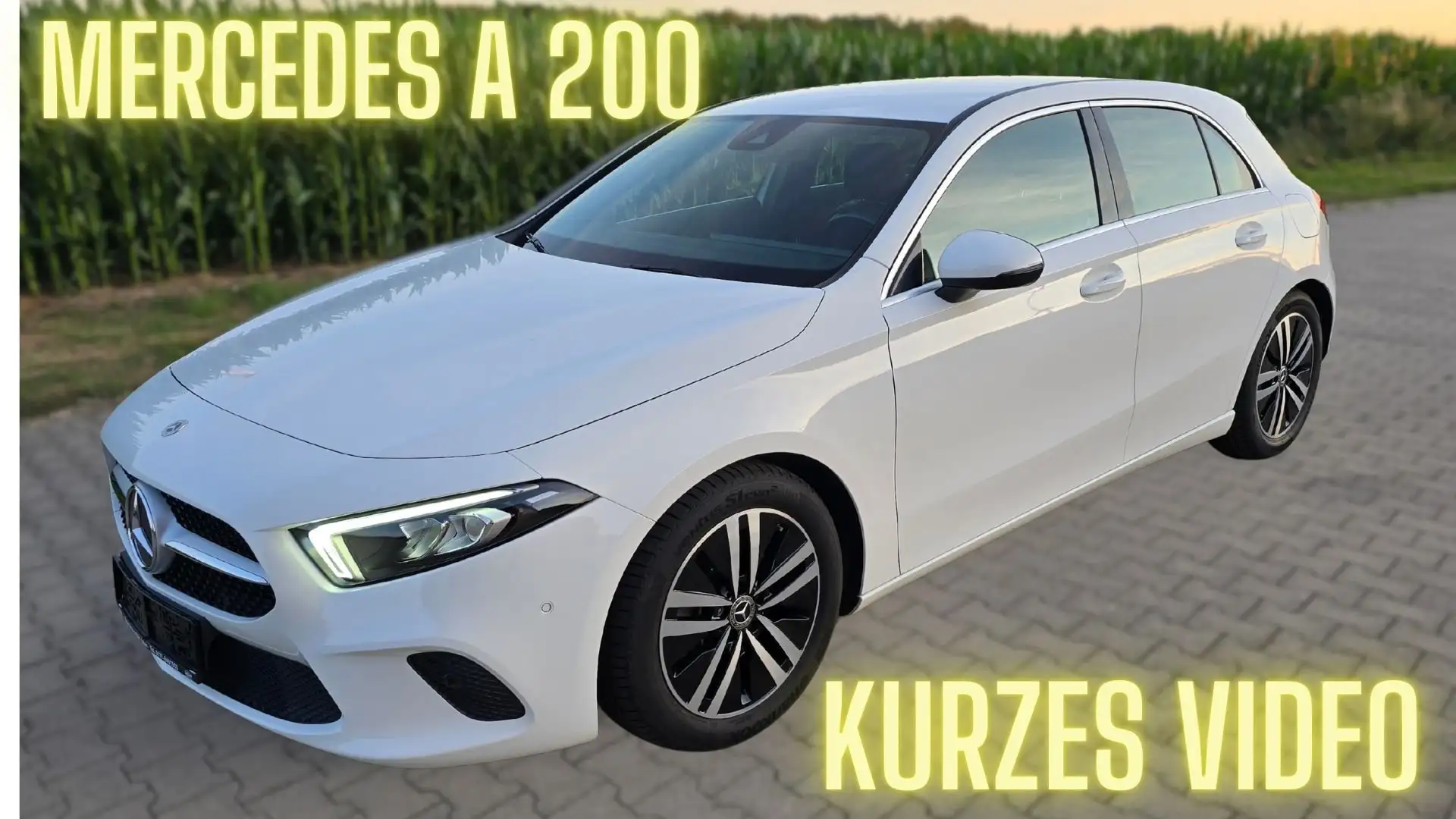 Mercedes-Benz A 200 A 200  Progressive LED Leder Kamera Alu 17 MBUX Weiß - 1