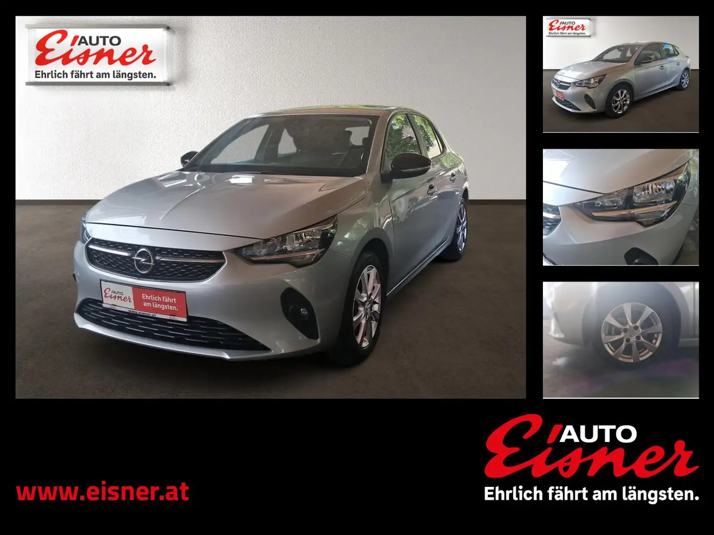 Opel Corsa F 1.2 Edition LHZ. Kam. PDC Silber - 1