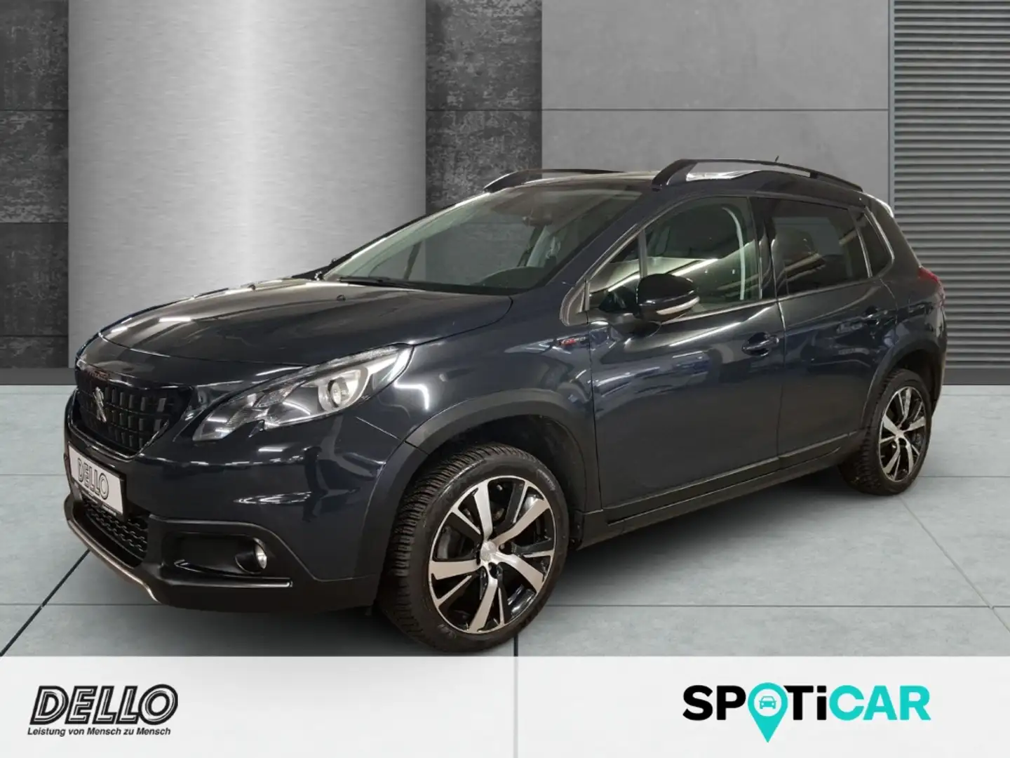Peugeot 2008 Allure 1.2 PURETECH GT-Line Panoramadach AHK Rückf Gris - 1
