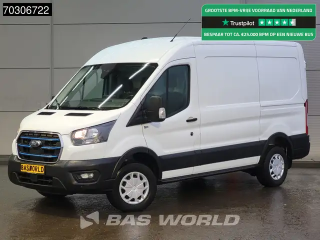 Ford E-Transit Elektrisch 68kWh 317km WLTP L2H2 Navi Airco Cruise