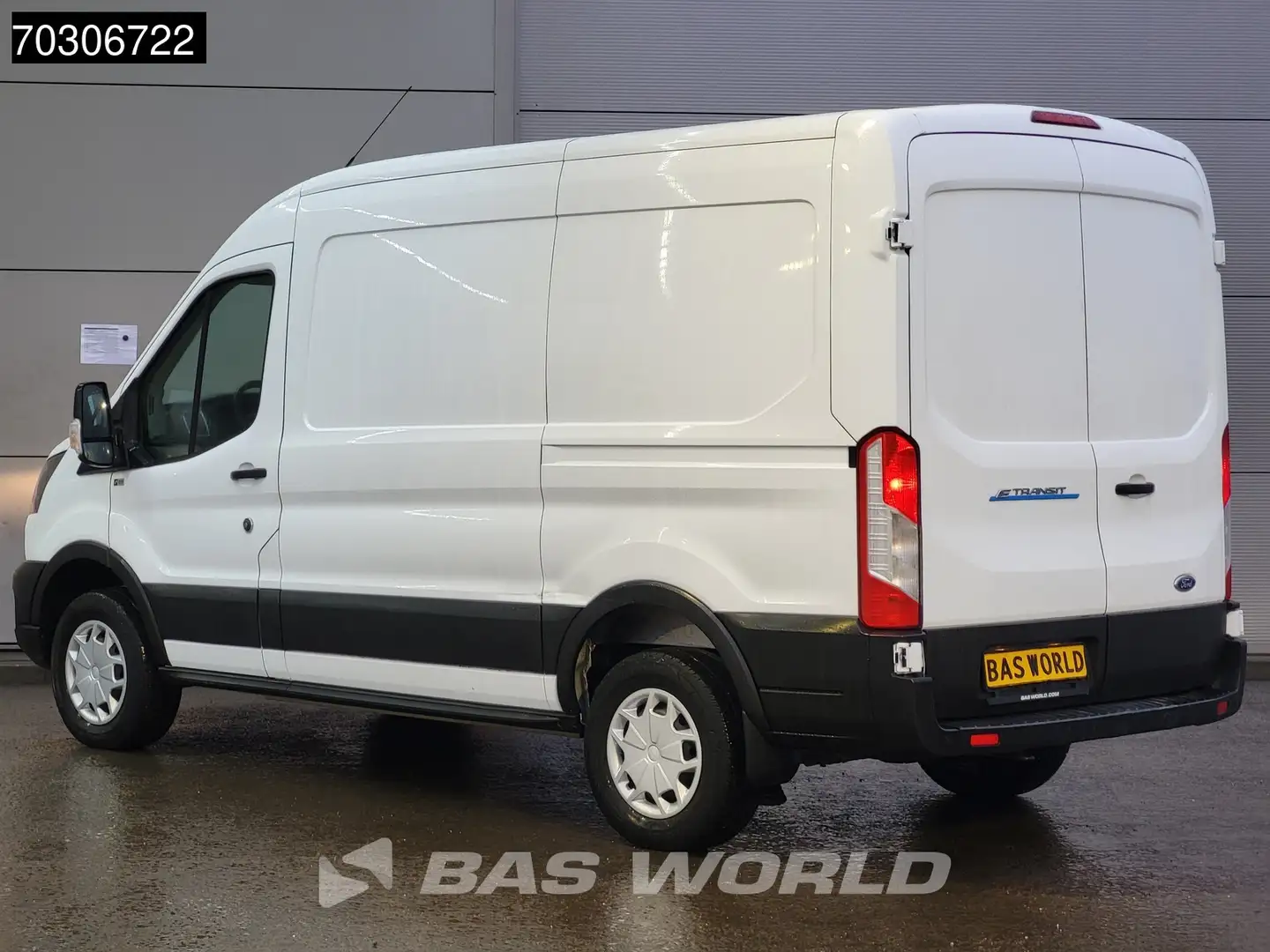 Ford E-Transit Elektrisch 68kWh 317km WLTP L2H2 Navi Airco Cruise Blanc - 2