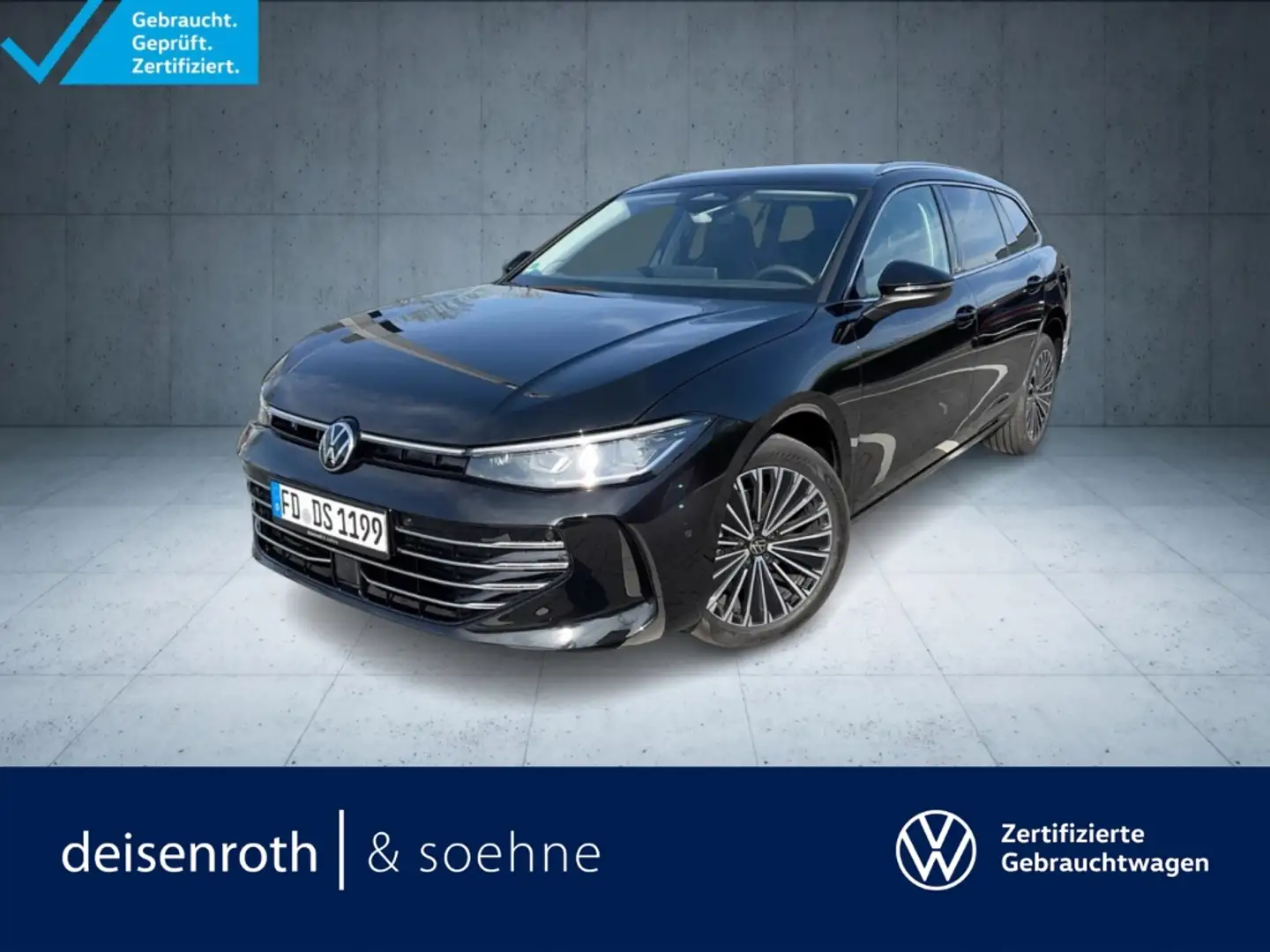 Volkswagen Passat Variant Elegance 2.0 TDI Nav/Matrix/DCC/Kam/Assist Schwarz - 1