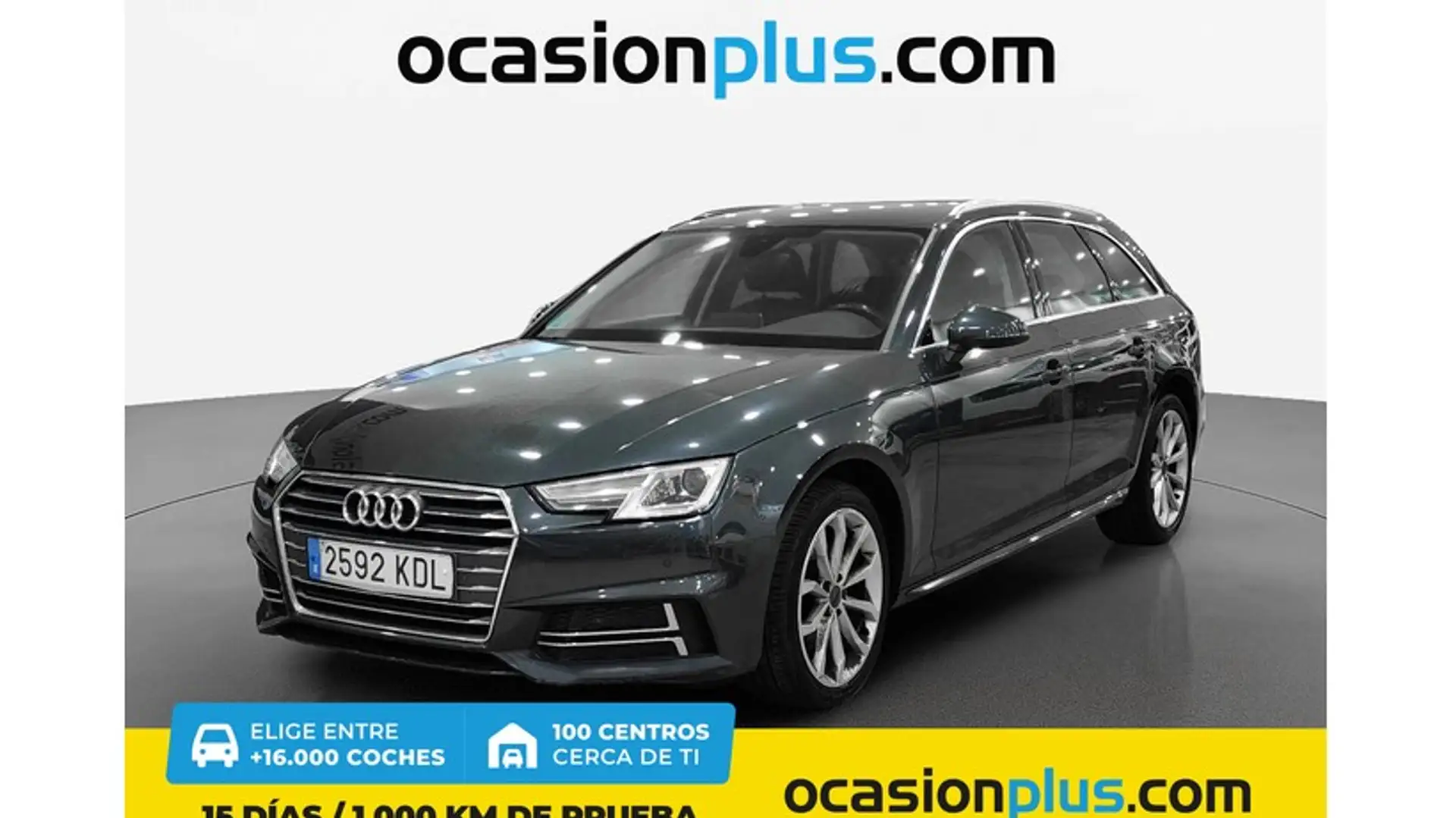 Audi A4 Avant 2.0TDI S line edition S tronic 110kW Gris - 1