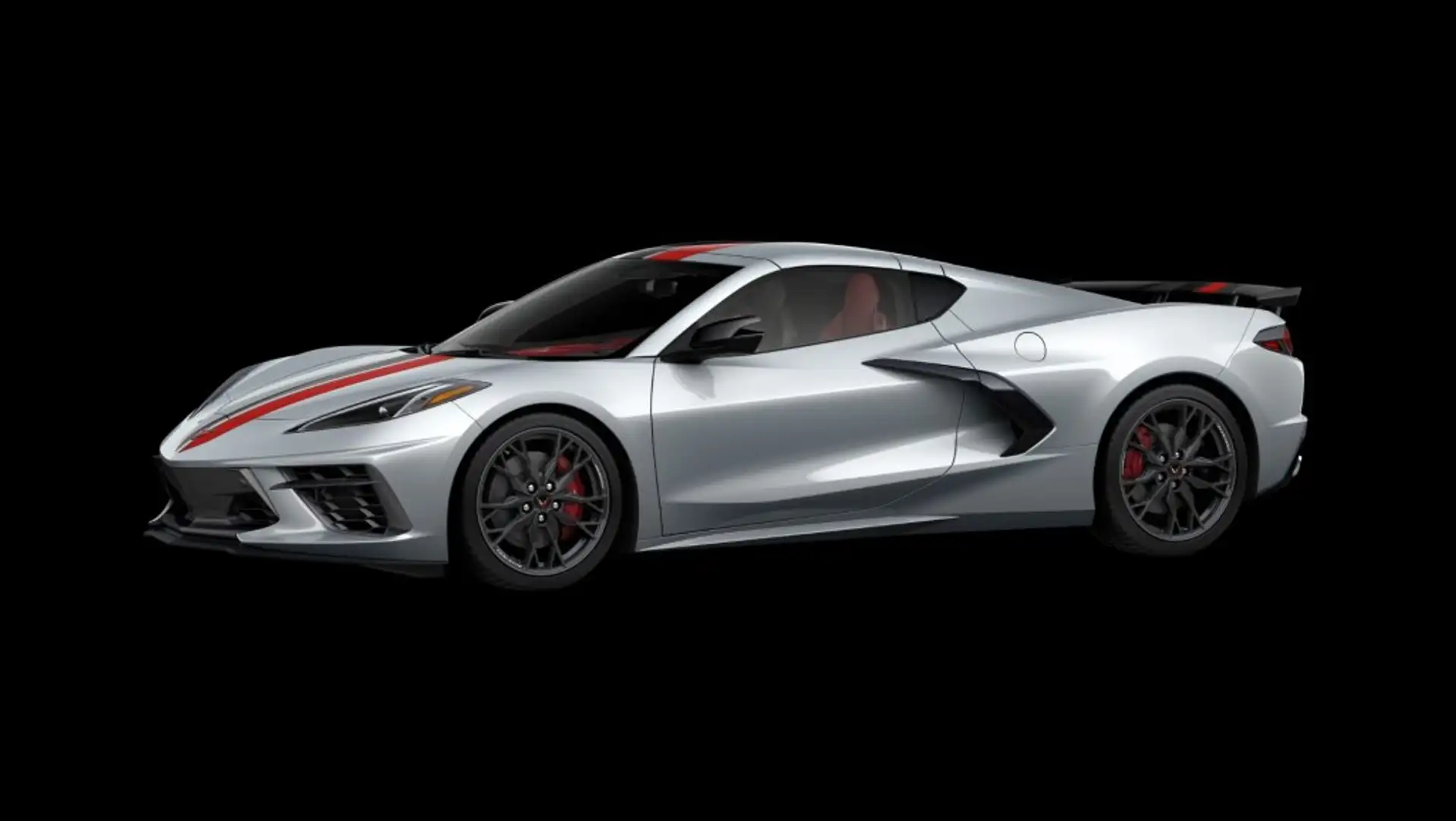 Chevrolet Corvette C8 Stingray Coupe Silber - 2