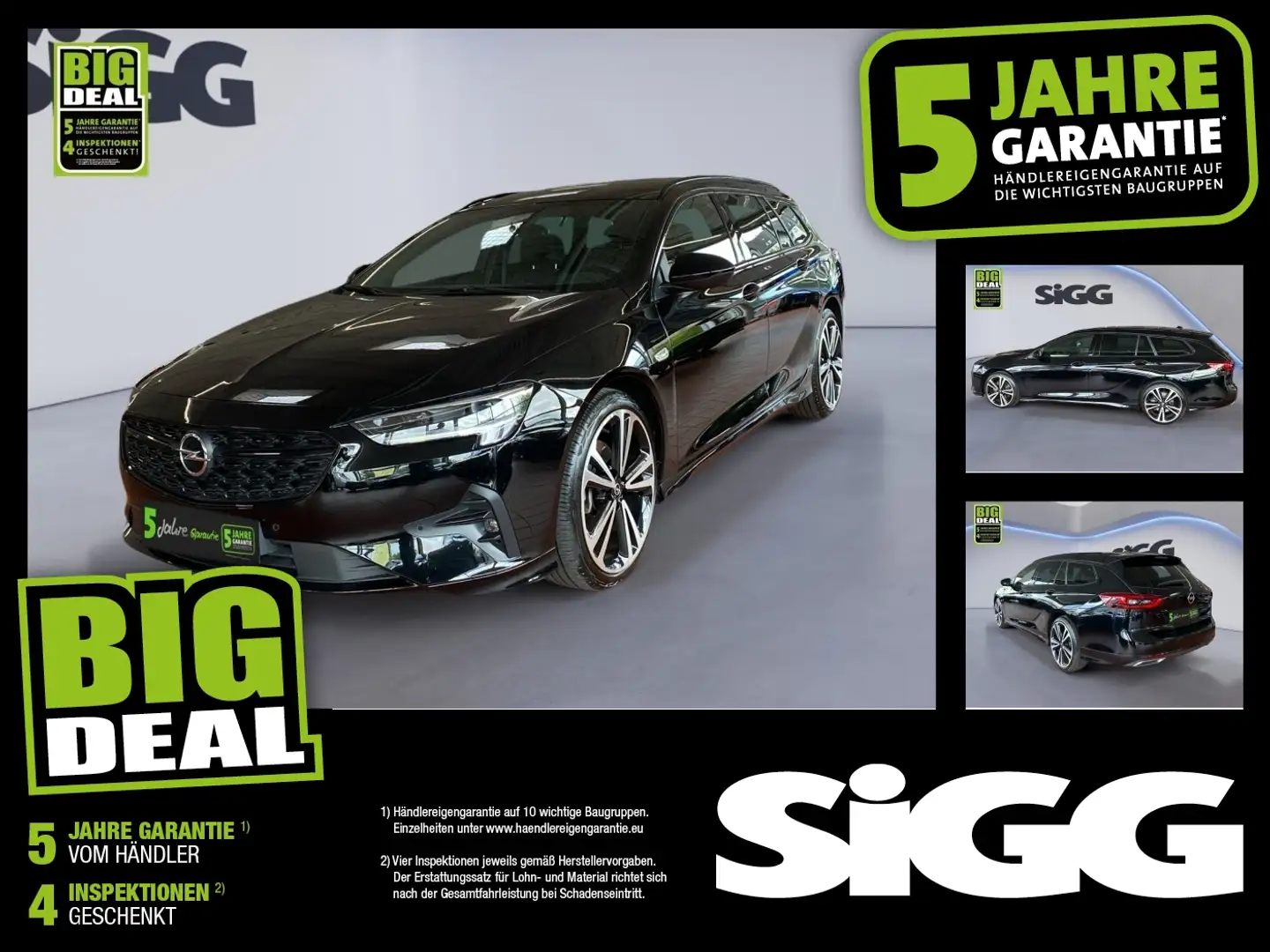 Opel Insignia B Sports Tourer 2.0 SHT  Ultimate 4xSHZ Noir - 1