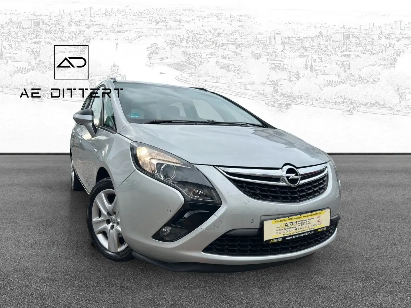 Opel Zafira C Tourer Edition+7Sitze+PP+Navi+FlexFix Argent - 2