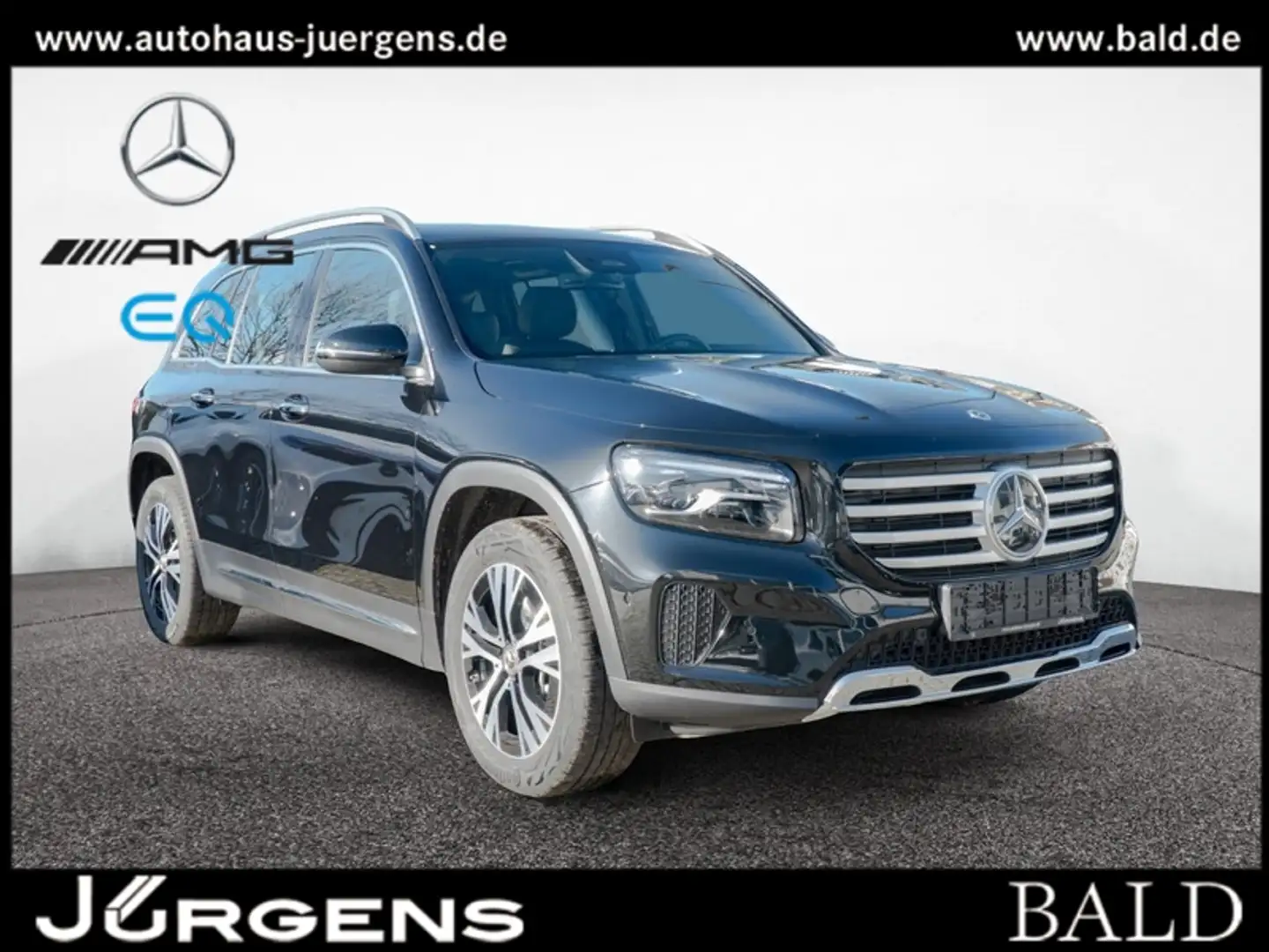 Mercedes-Benz GLB 200 d Progressive/ILS/Cam/Pano/Totw/7Sitzer Fekete - 1