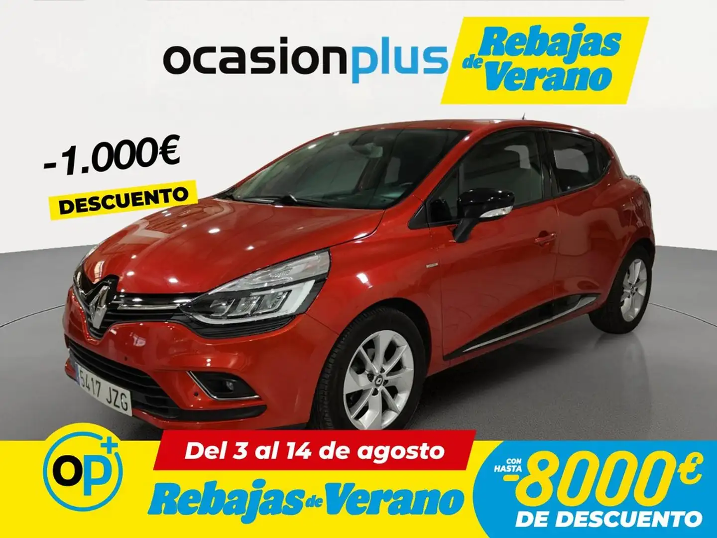 Renault Clio 1.5dCi Energy Limited 66kW Rojo - 1