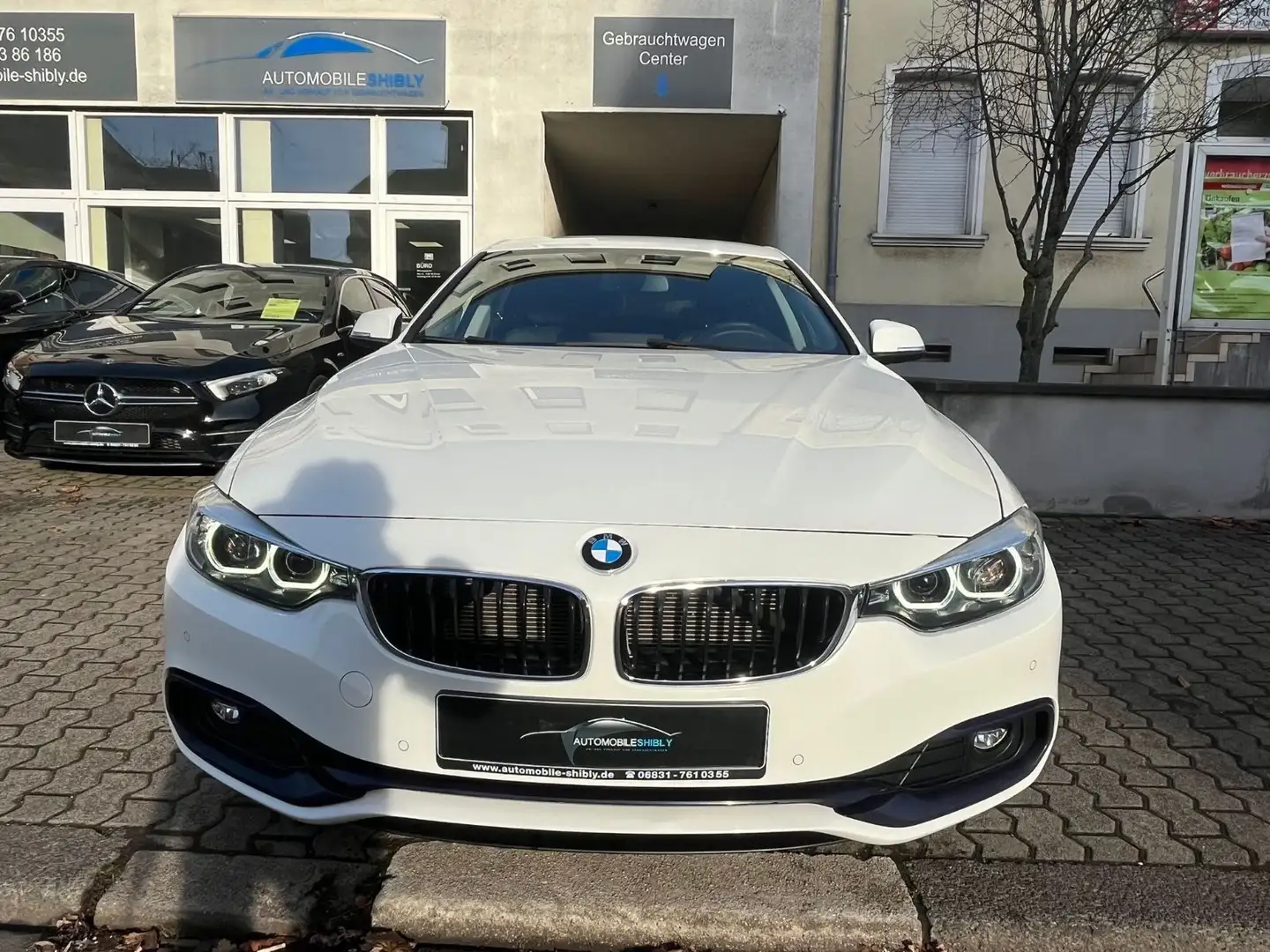 BMW 420 xDrive Sport Line Leder, Navi Weiß - 2