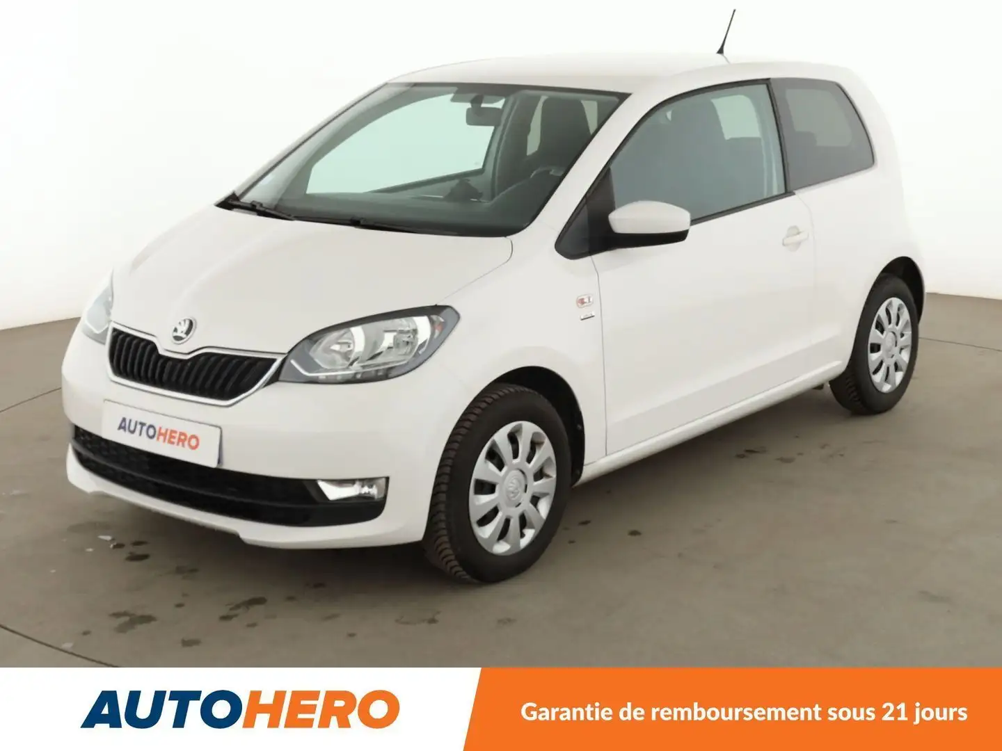 Skoda Citigo 1.0 MPI Drive Blanc - 1