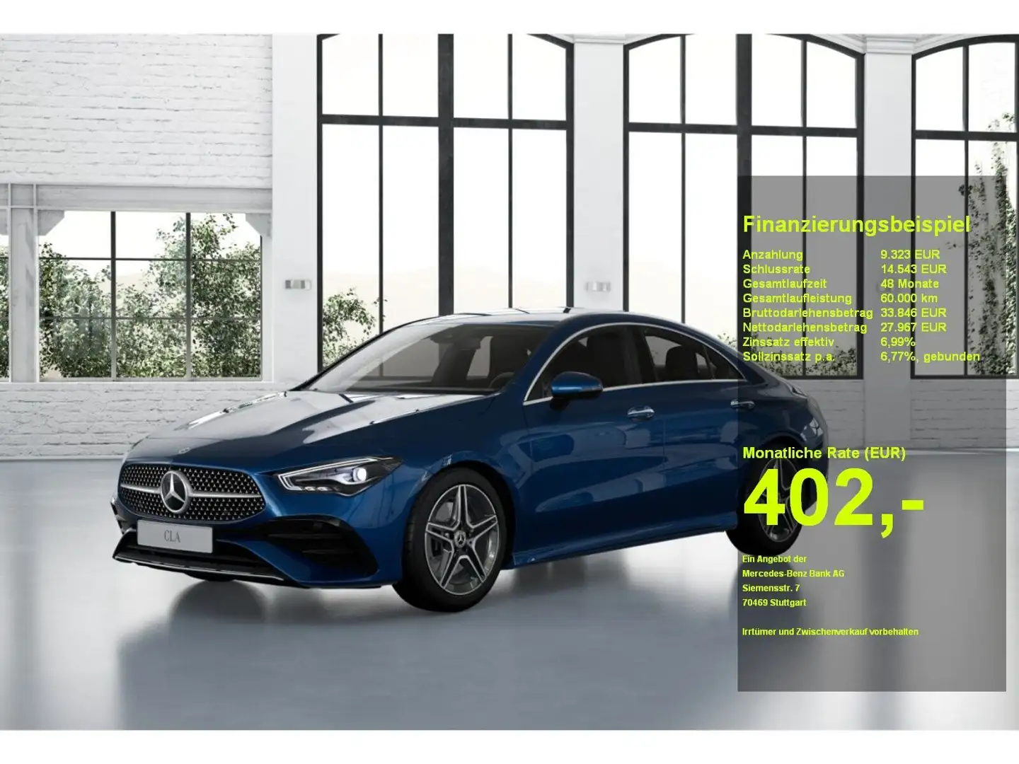 Mercedes-Benz CLA 250 e AMG,LED,NAVI,KAMERA,AMBIENTE,WINTER-P Blau - 1