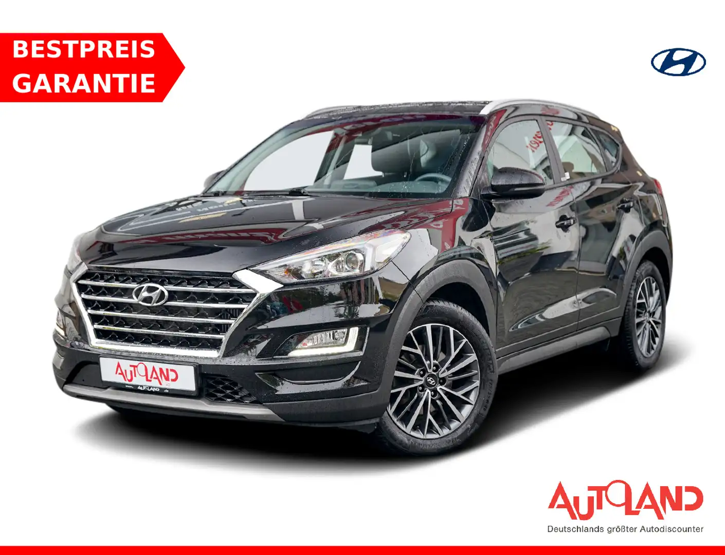Hyundai TUCSON 1.6 T-GDI Navi Kamera Sitzheizung Negro - 1