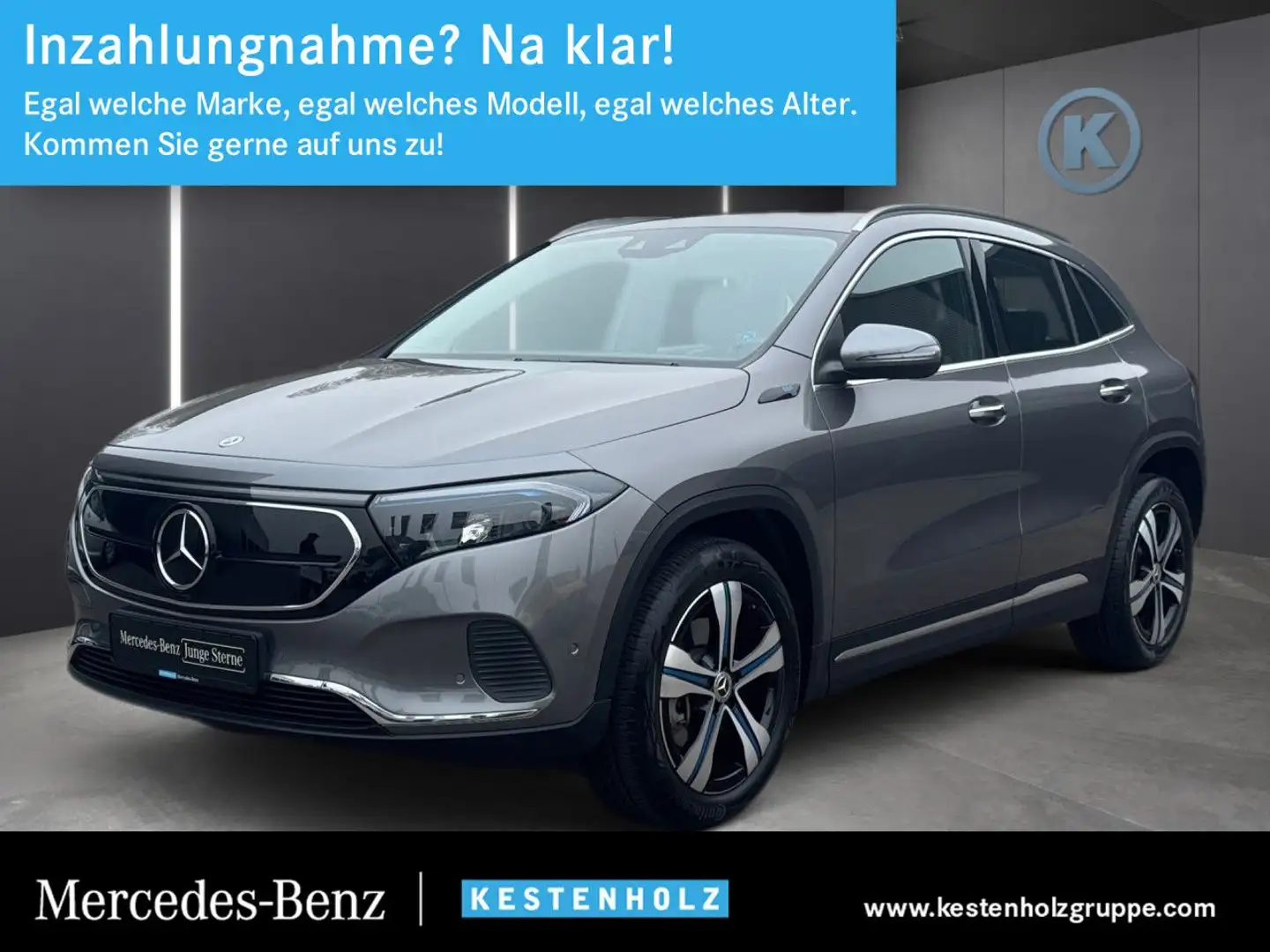 Mercedes-Benz EQA 250 KAMERA+KEYLESS+MEMORY+DISTRO+KLIMATRONIC Grau - 1